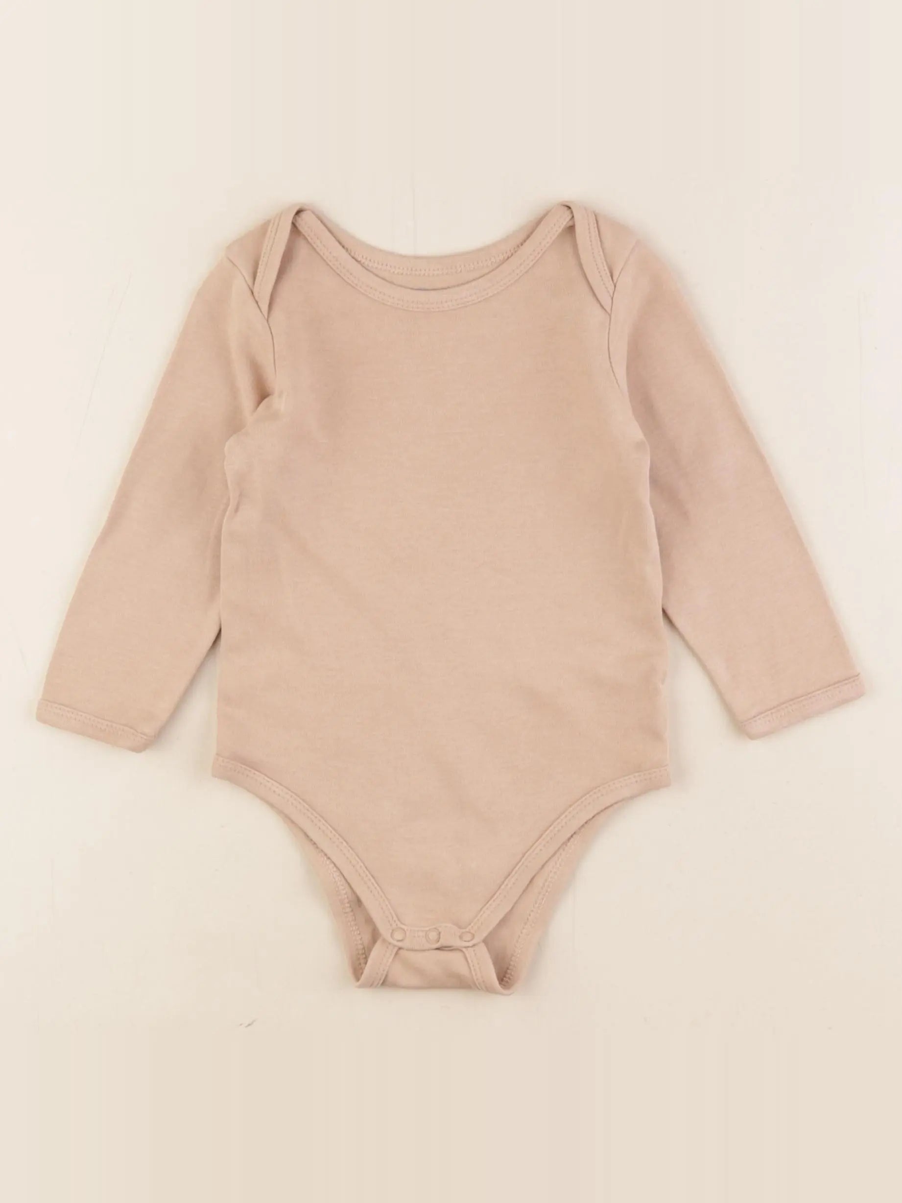 Vertbaudet - body marron - 24 mois