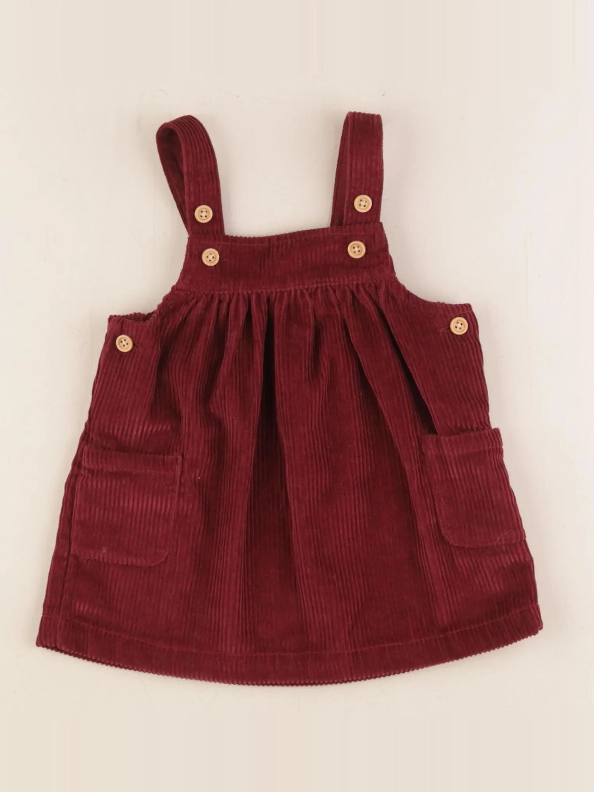 Cyrillus - robe rouge - 6 mois