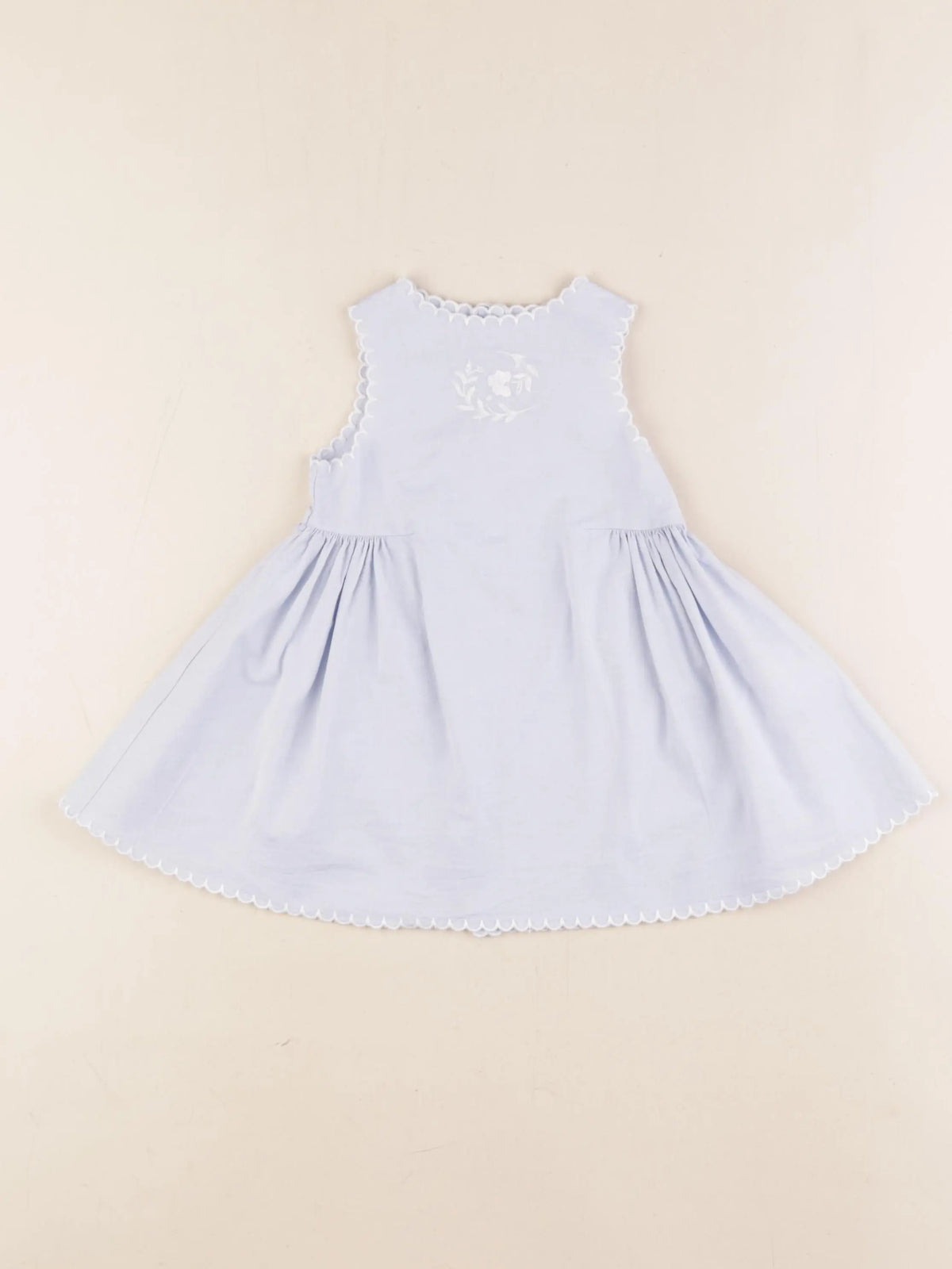 Cyrillus - robe bleu - 6 mois