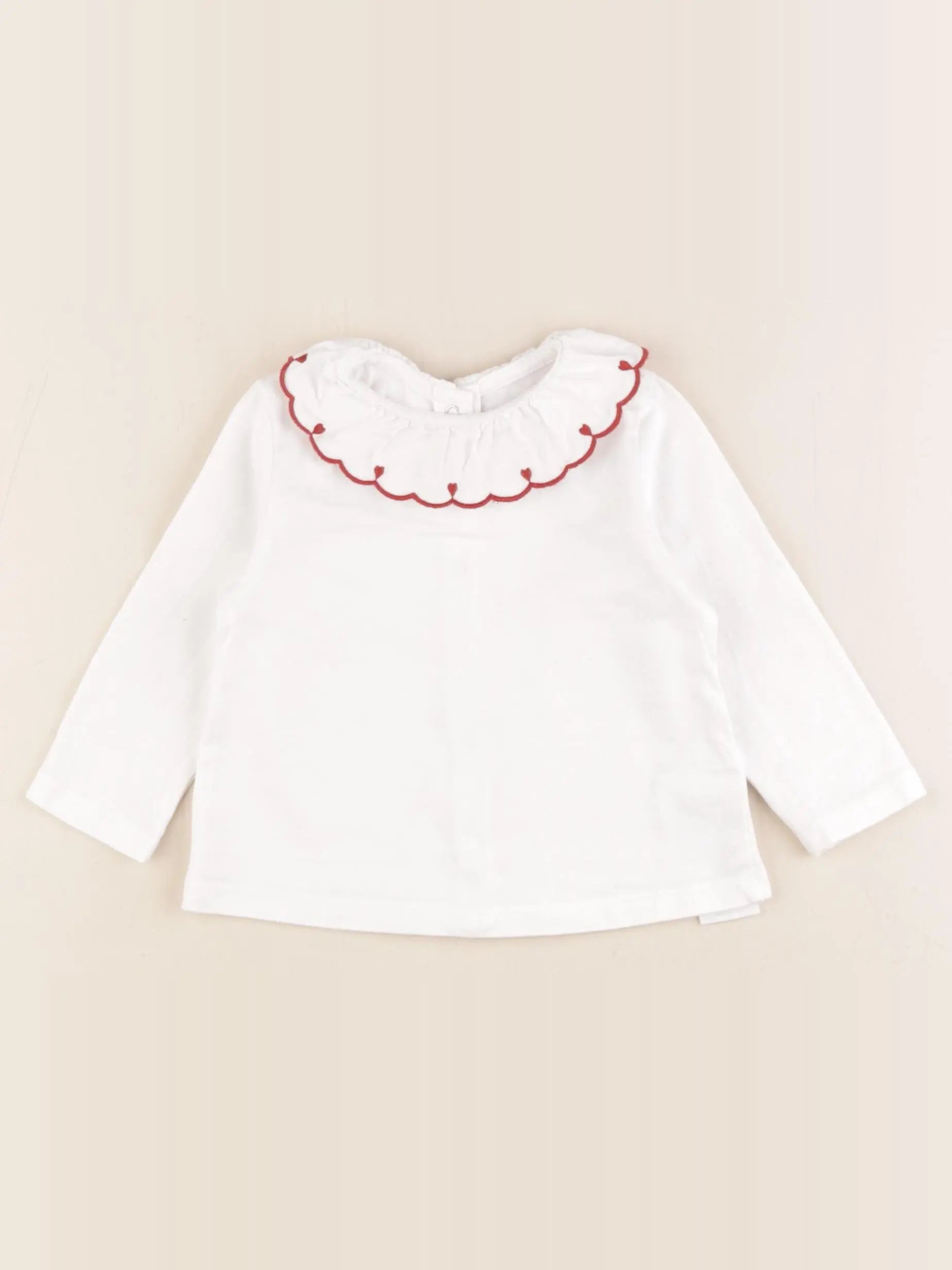 Cyrillus - tee-shirt blanc - 12 mois