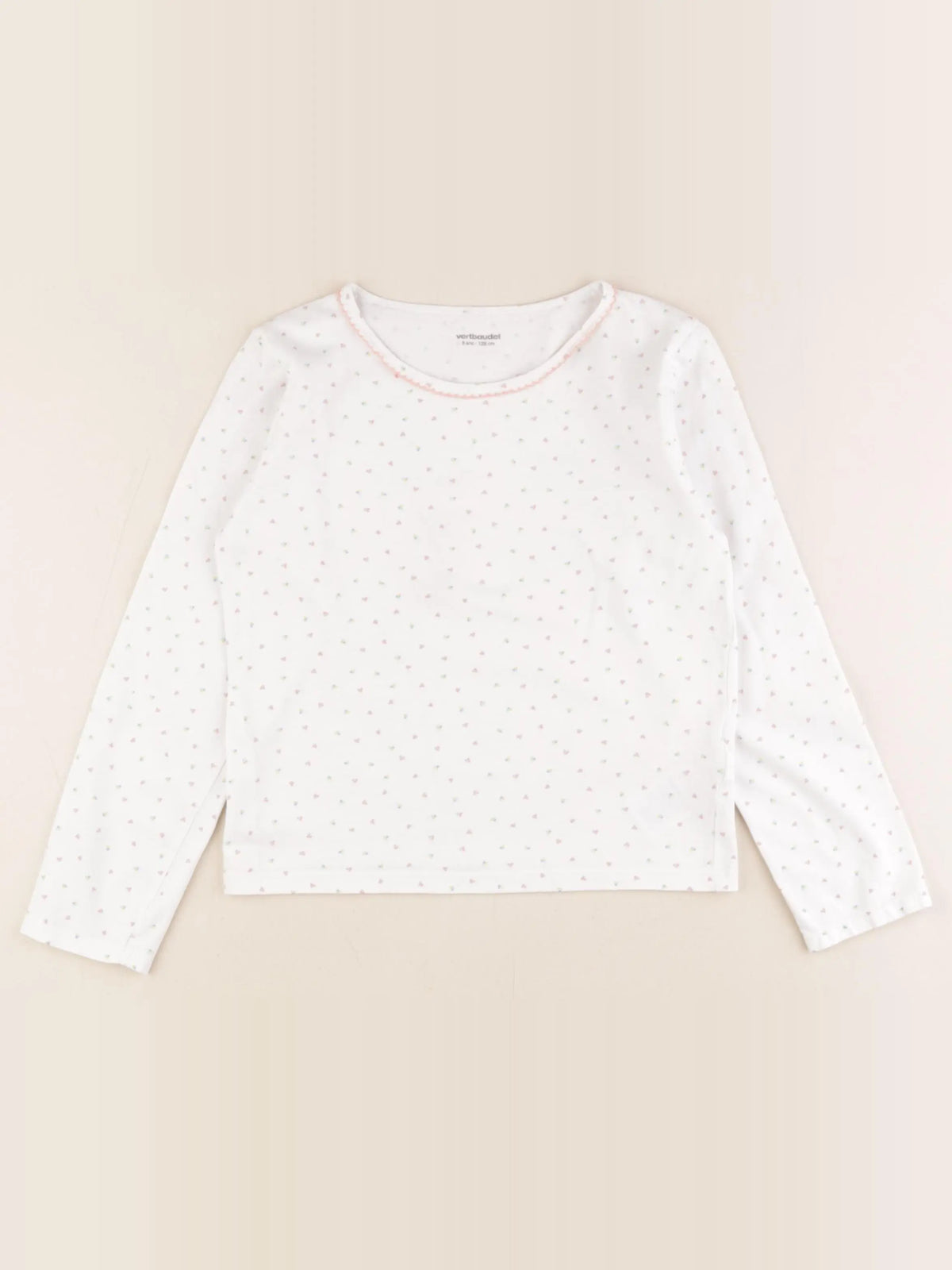 Vertbaudet - maillot de corps blanc - 8 ans
