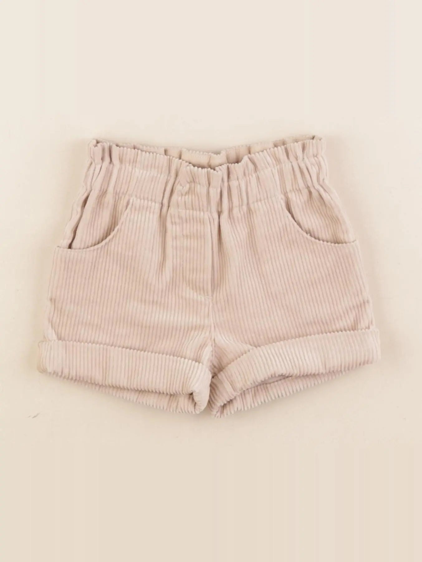 Cyrillus - short beige - 12 mois