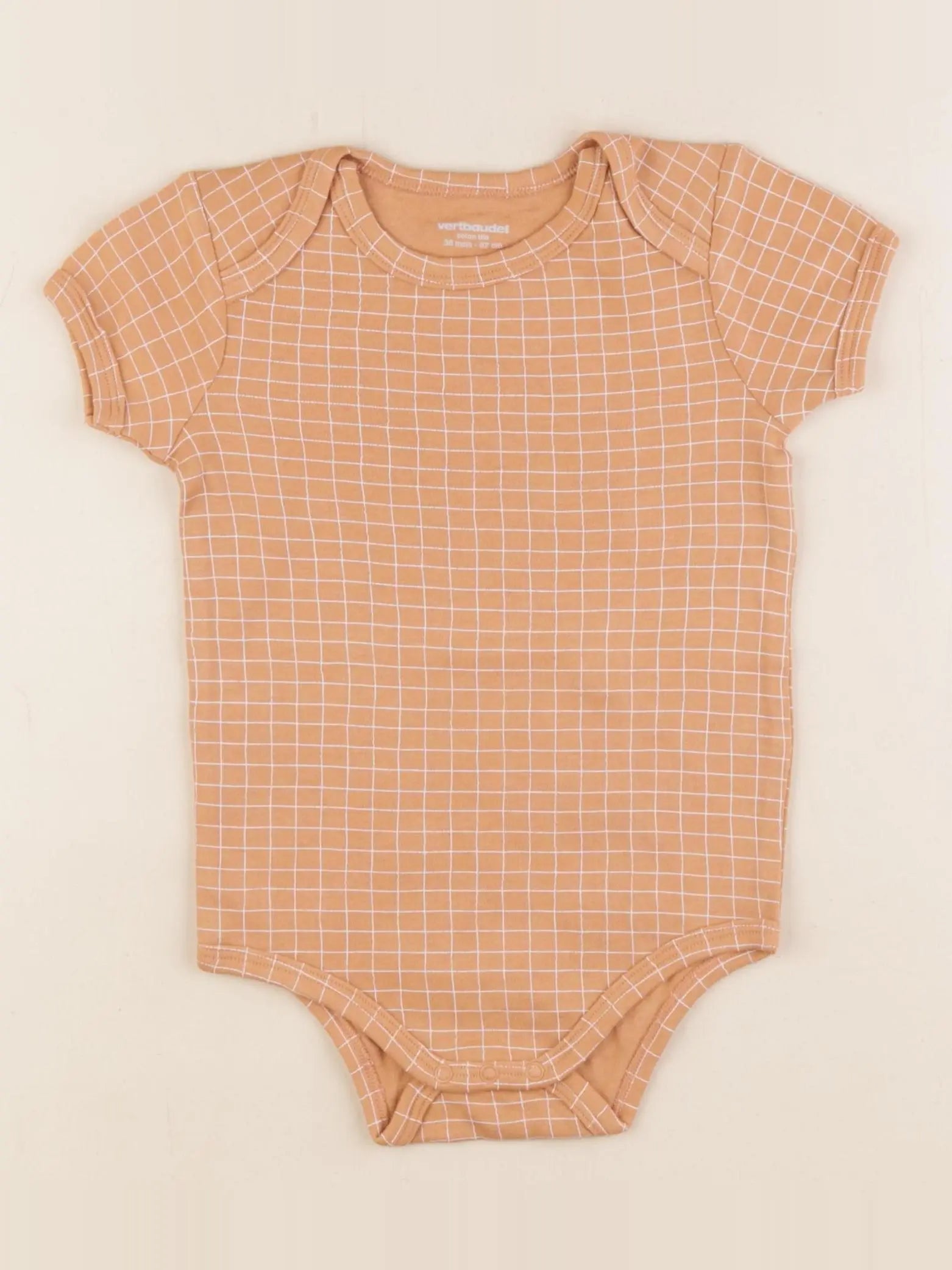 Vertbaudet - body marron - 36 mois