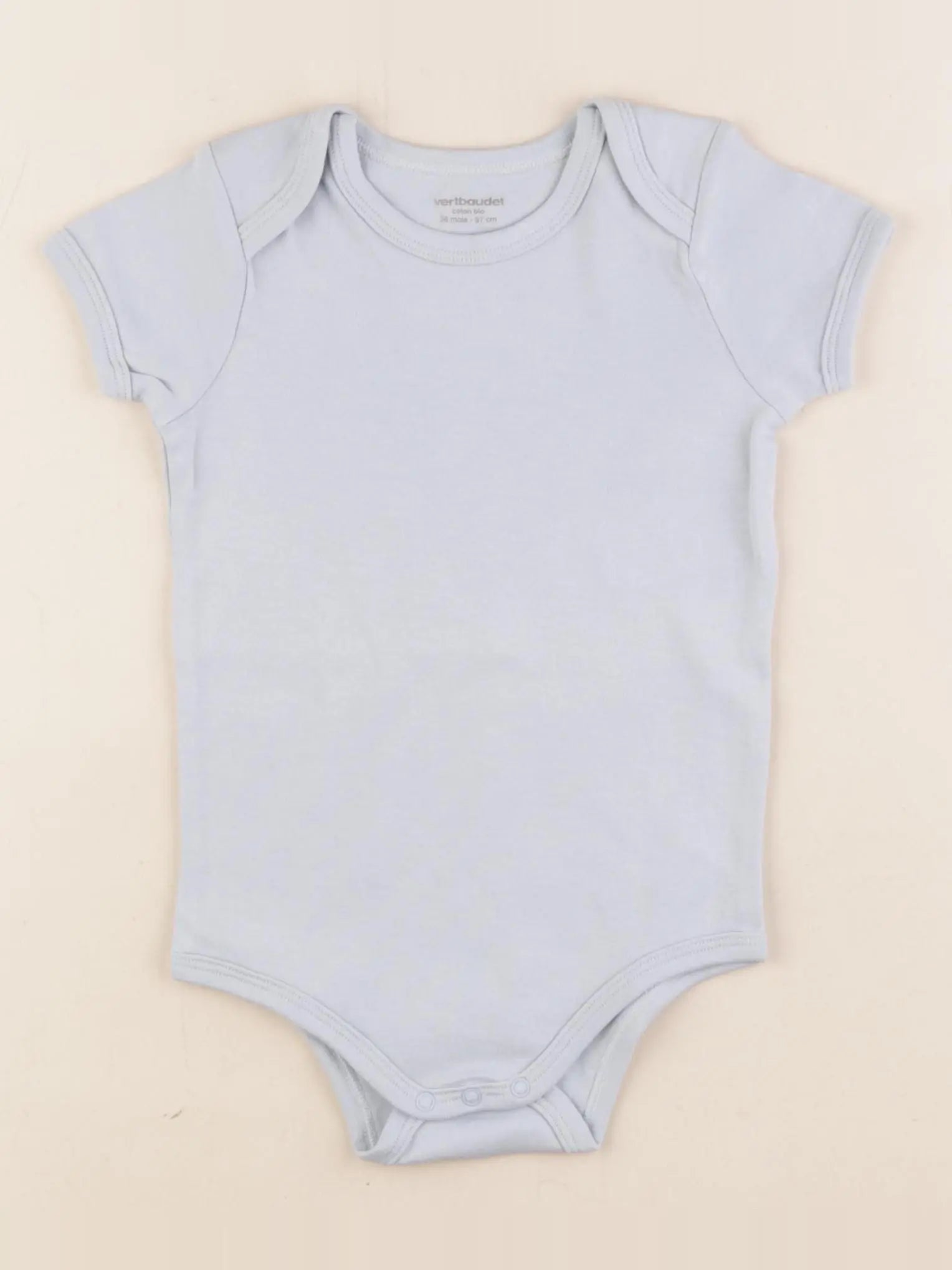 Vertbaudet - body bleu - 36 mois