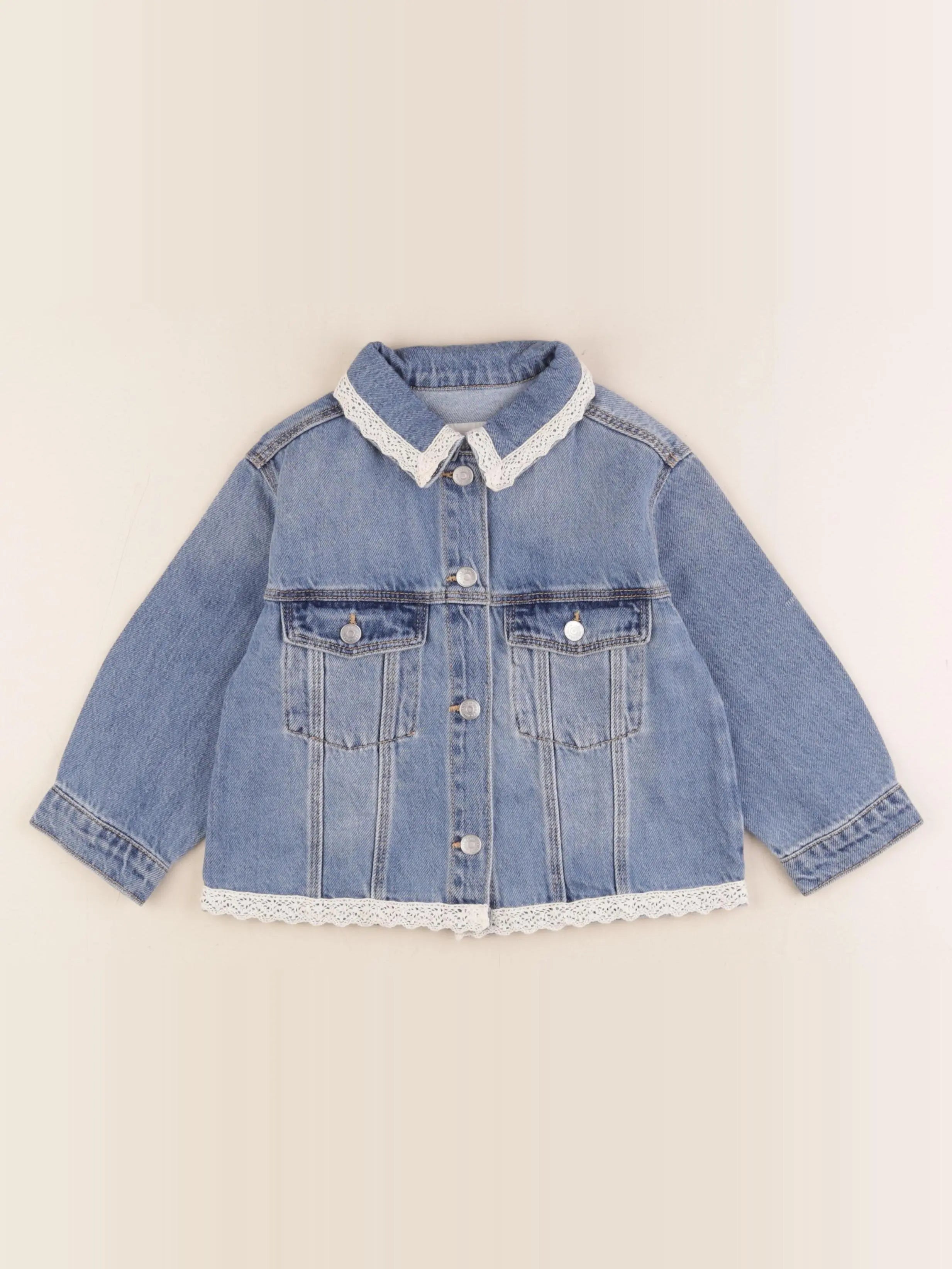 Zara - veste bleu - 3 ans