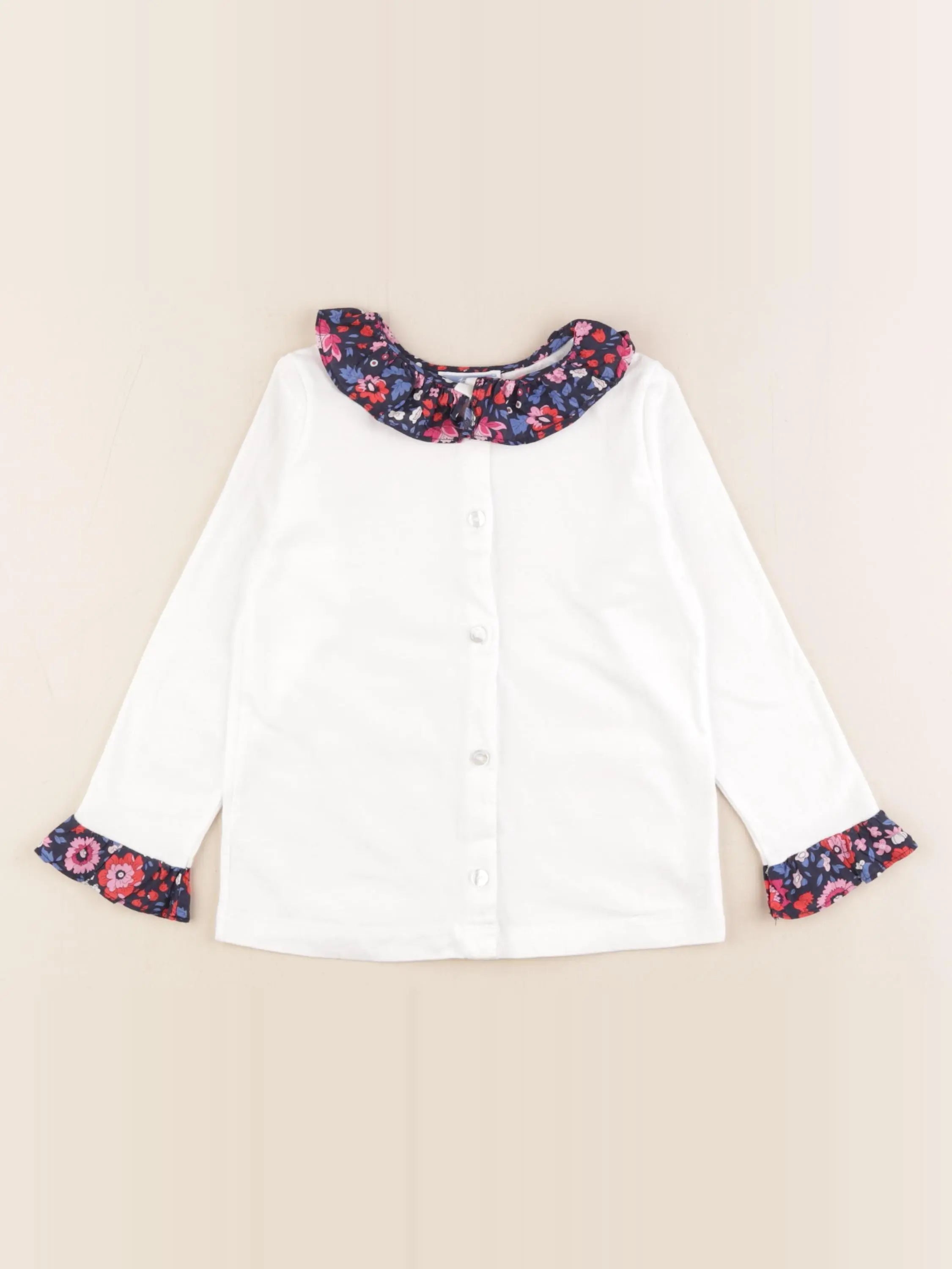 Jacadi - tee-shirt blanc - 4 ans