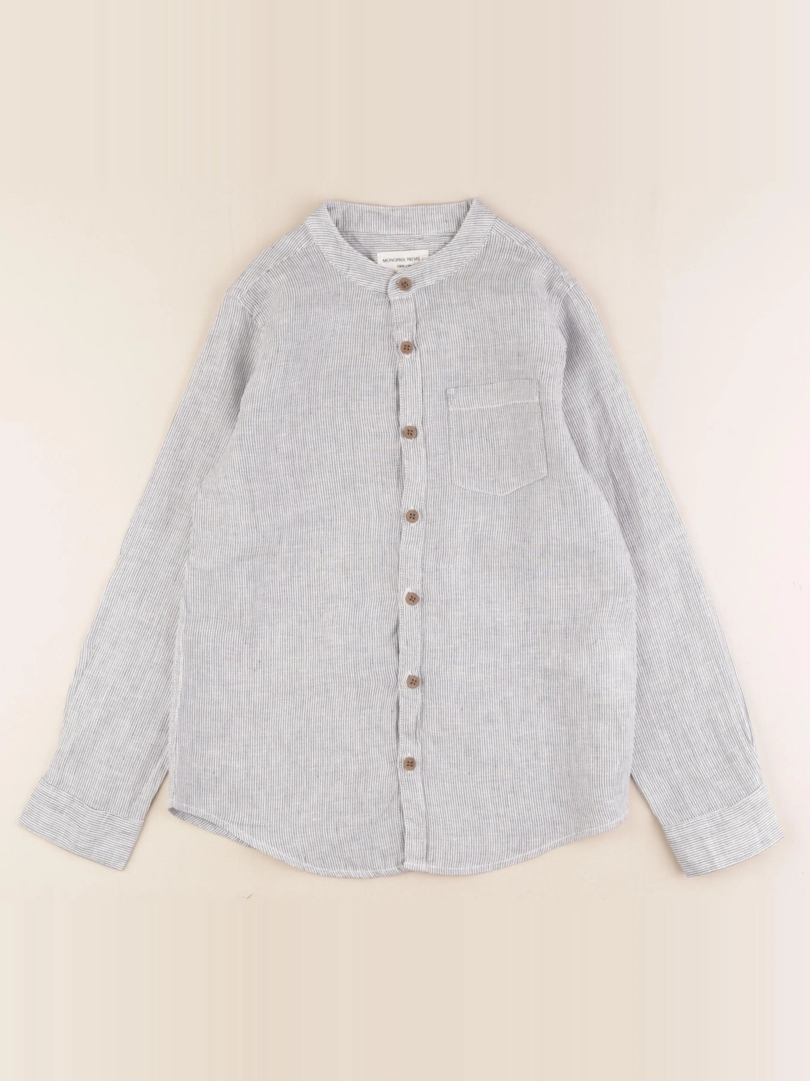 Monoprix - chemise blanc - 10 ans