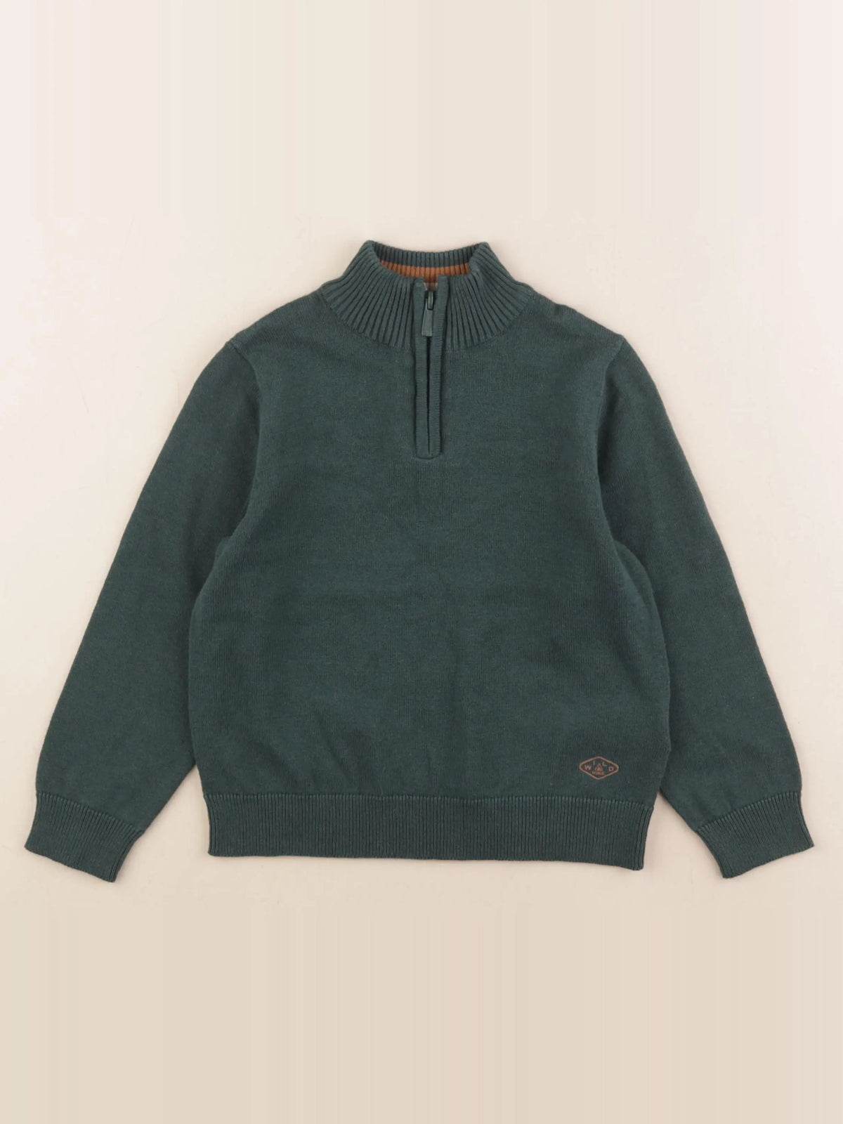 Vertbaudet - pull vert - 5 ans