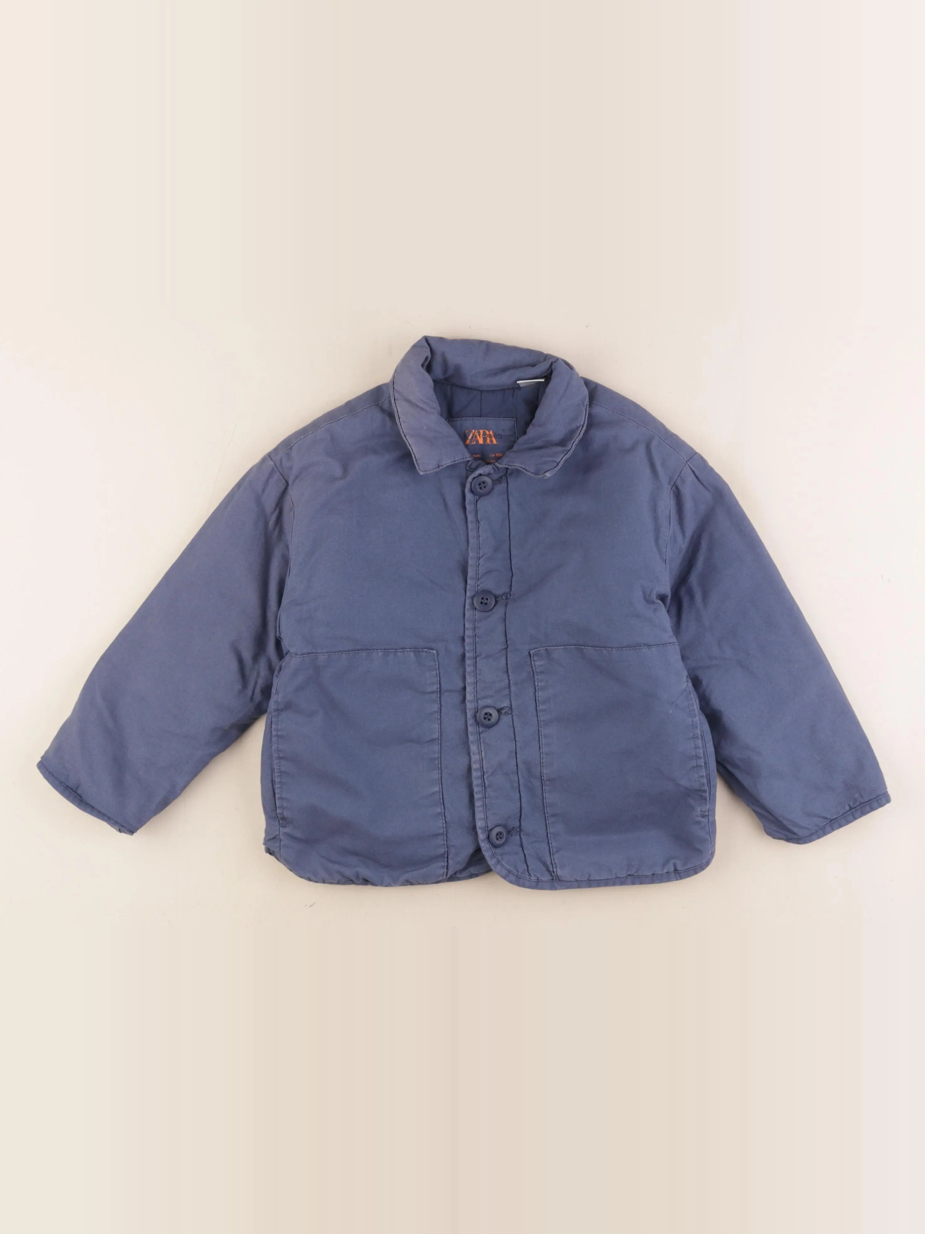 Zara - veste bleu - 4 ans