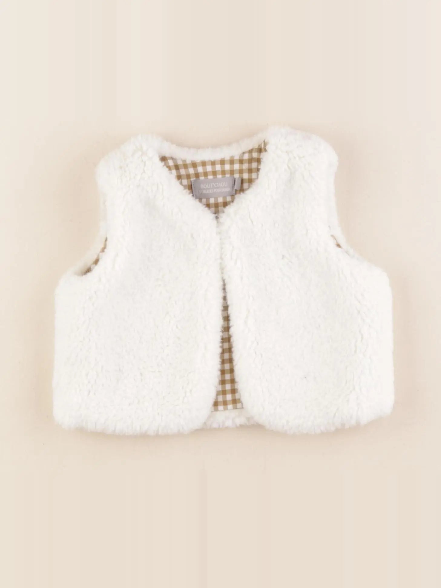 Boutchou - gilet beige - 6 mois