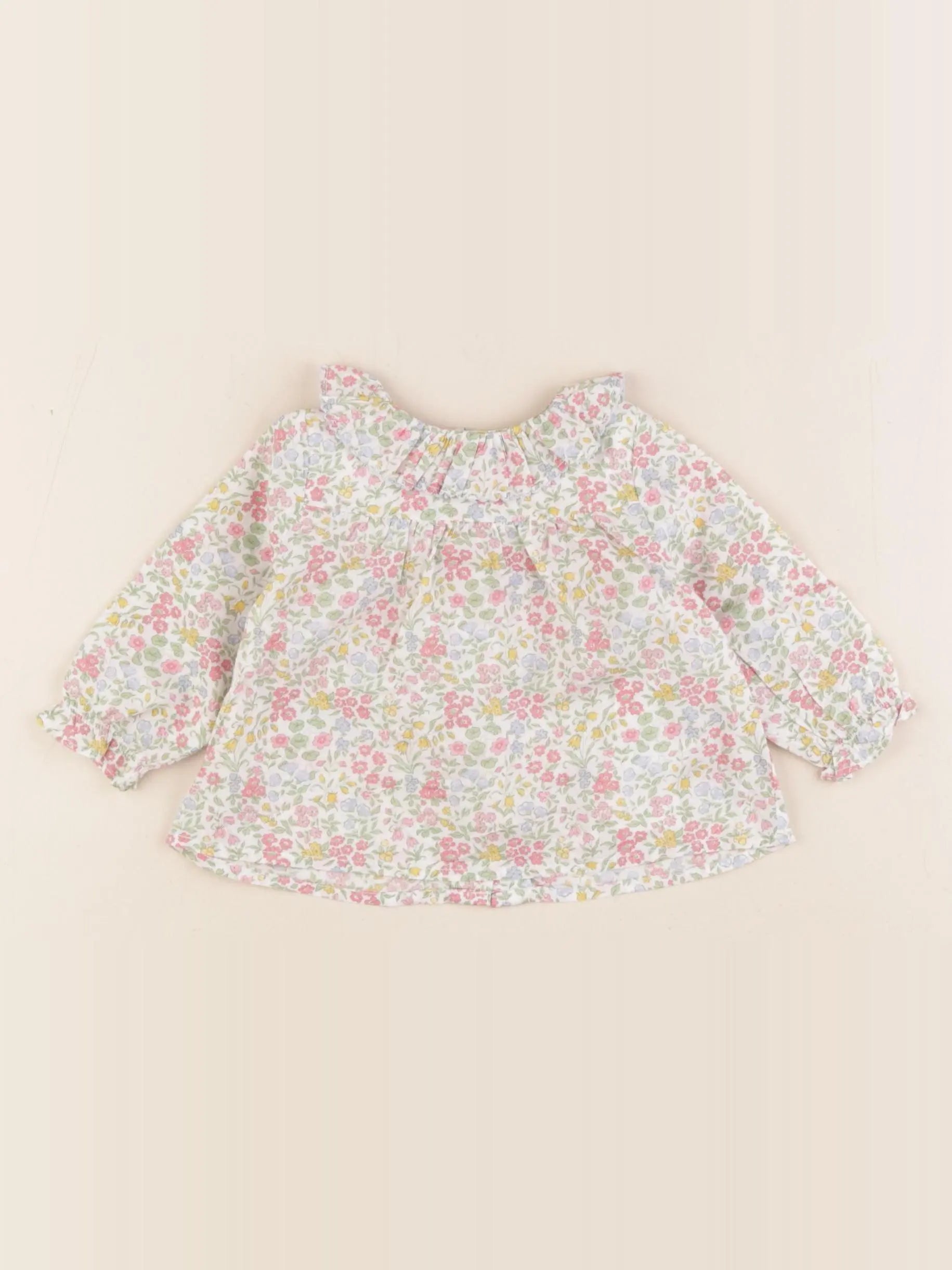 Cyrillus - blouse multicolore - 3 mois