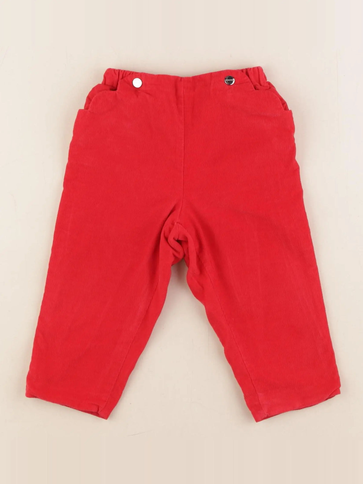 Jacadi - pantalon rouge - 18 mois