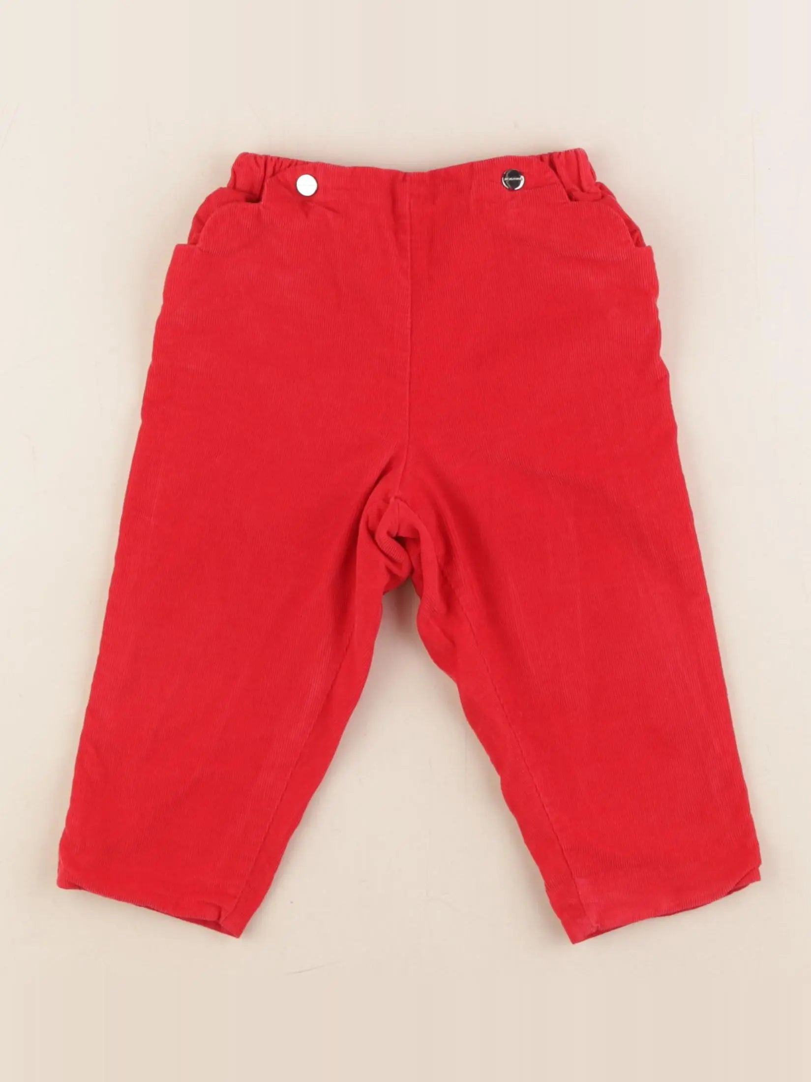 Jacadi - pantalon rouge - 18 mois
