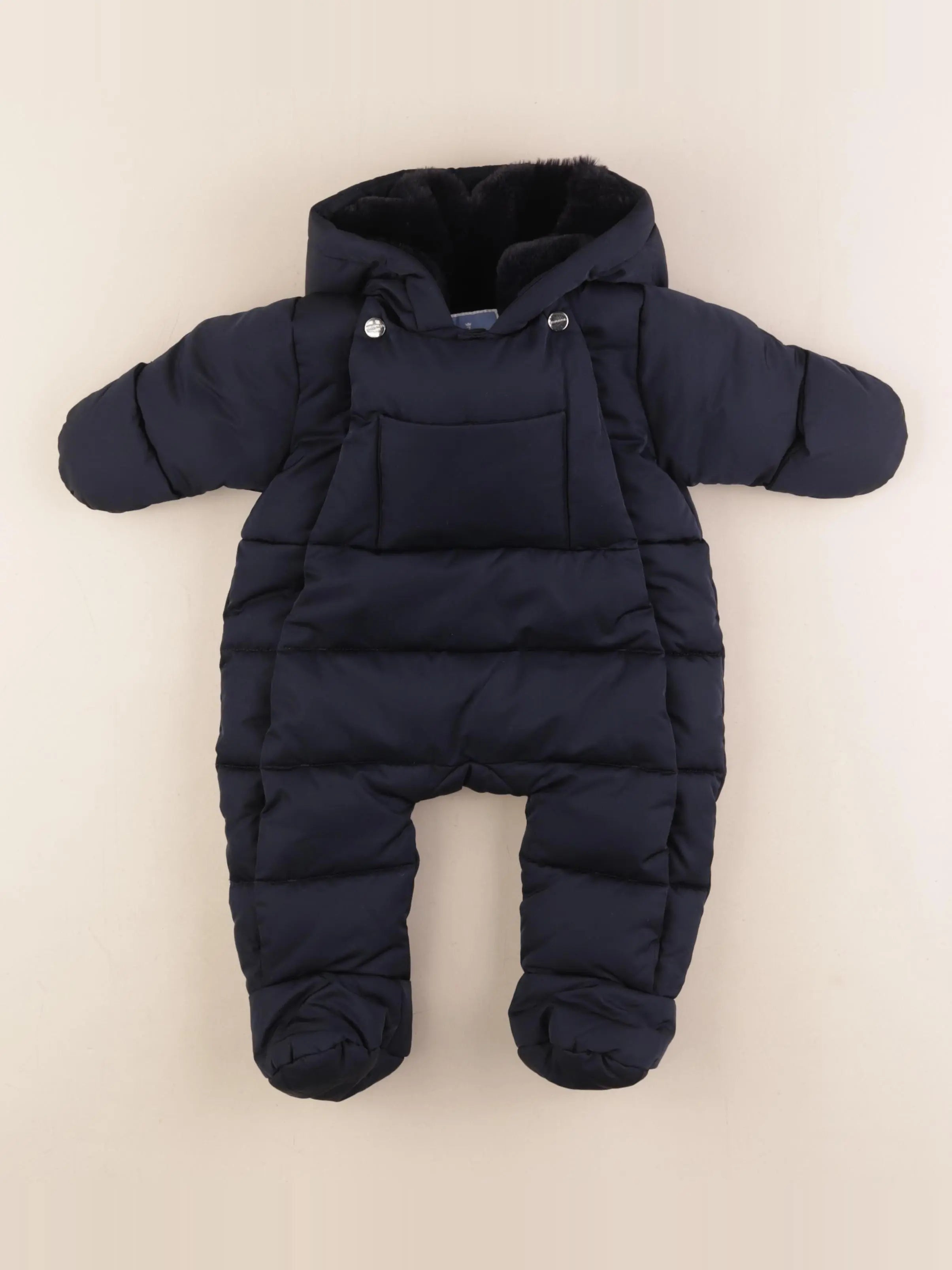 Jacadi - combi-pilote bleu - 3 mois