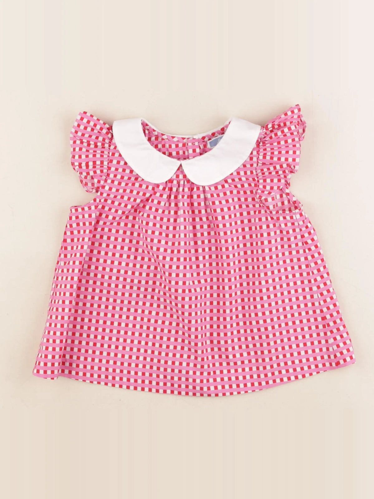 Jacadi - blouse rose, rouge - 24 mois