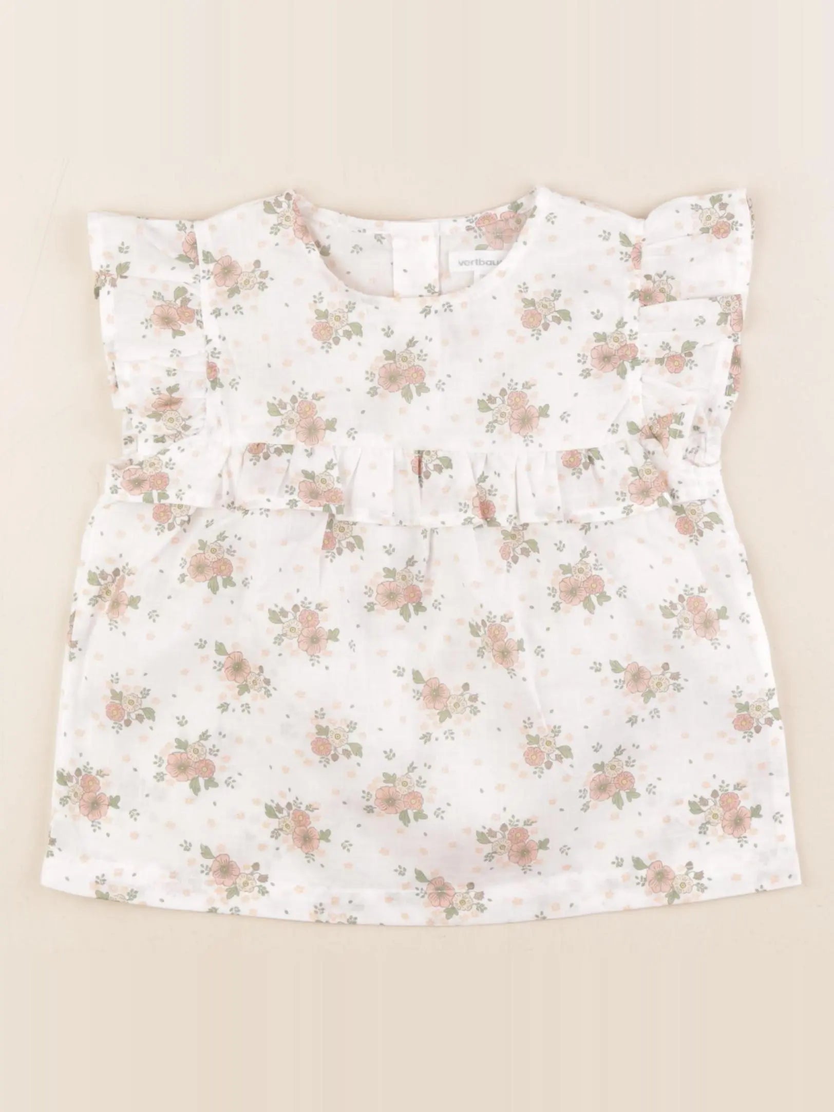 Vertbaudet - blouse blanc - 4 ans