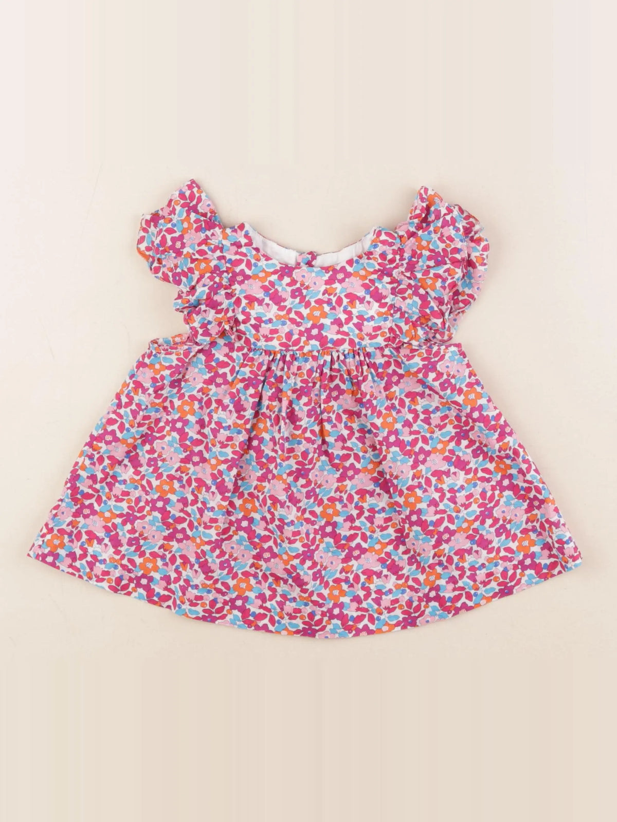 Jacadi - blouse liberty multicolore - 24 mois