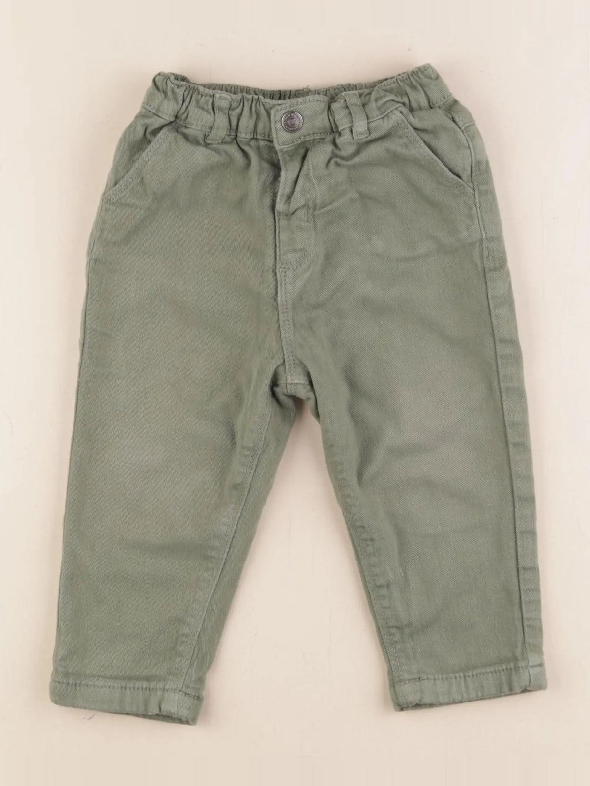 Tape à l'oeil - pantalon vert - 18 mois