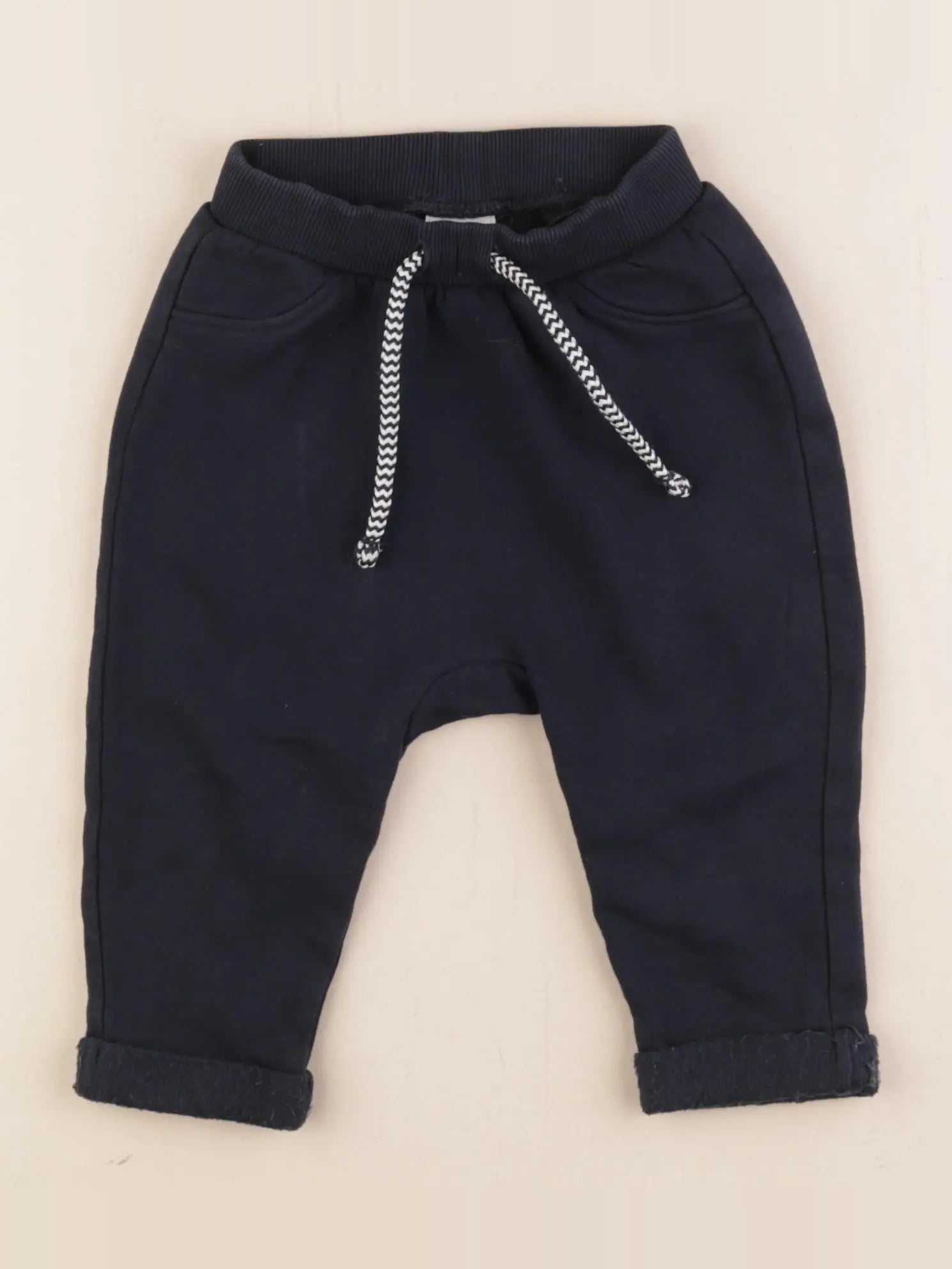 Tape à l'oeil - pantalon bleu - 12 mois