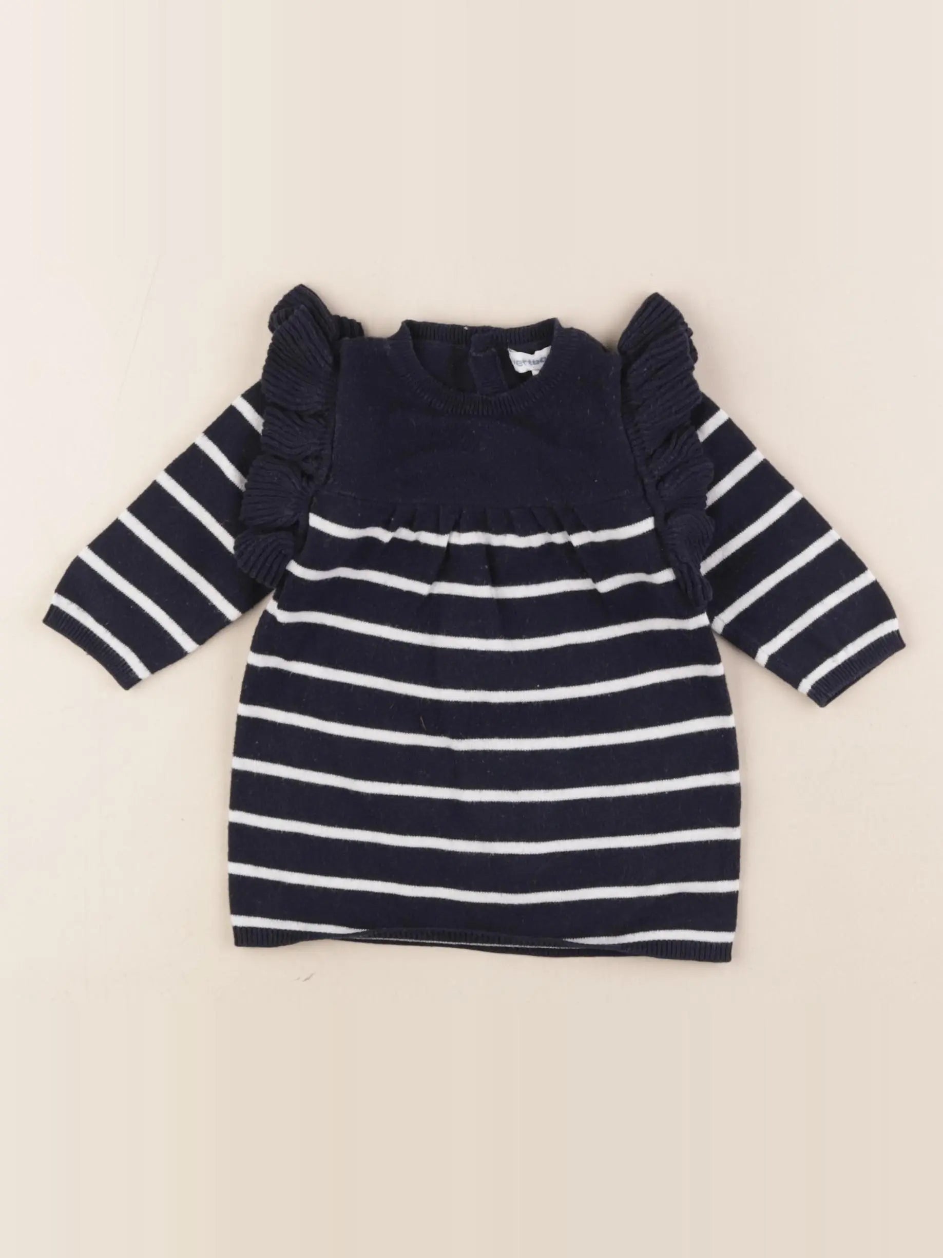 Vertbaudet - robe bleu - 3 mois