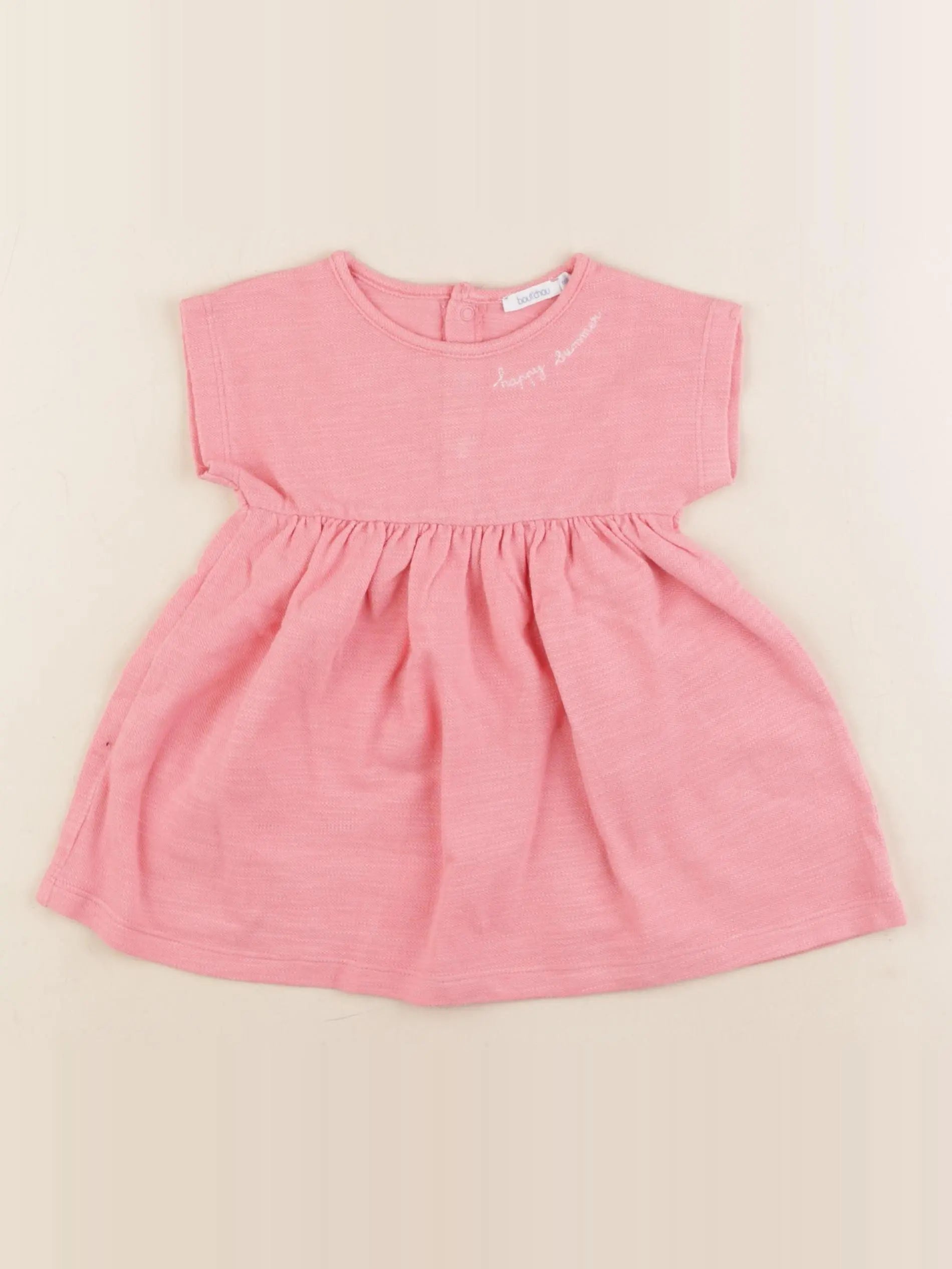 Boutchou - robe rose - 6 mois