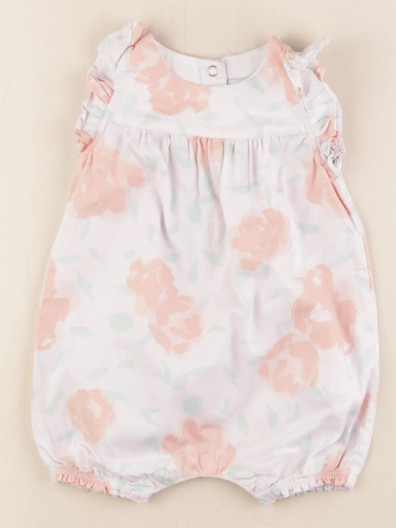 Petit Bateau - combinaison rose - 12 mois