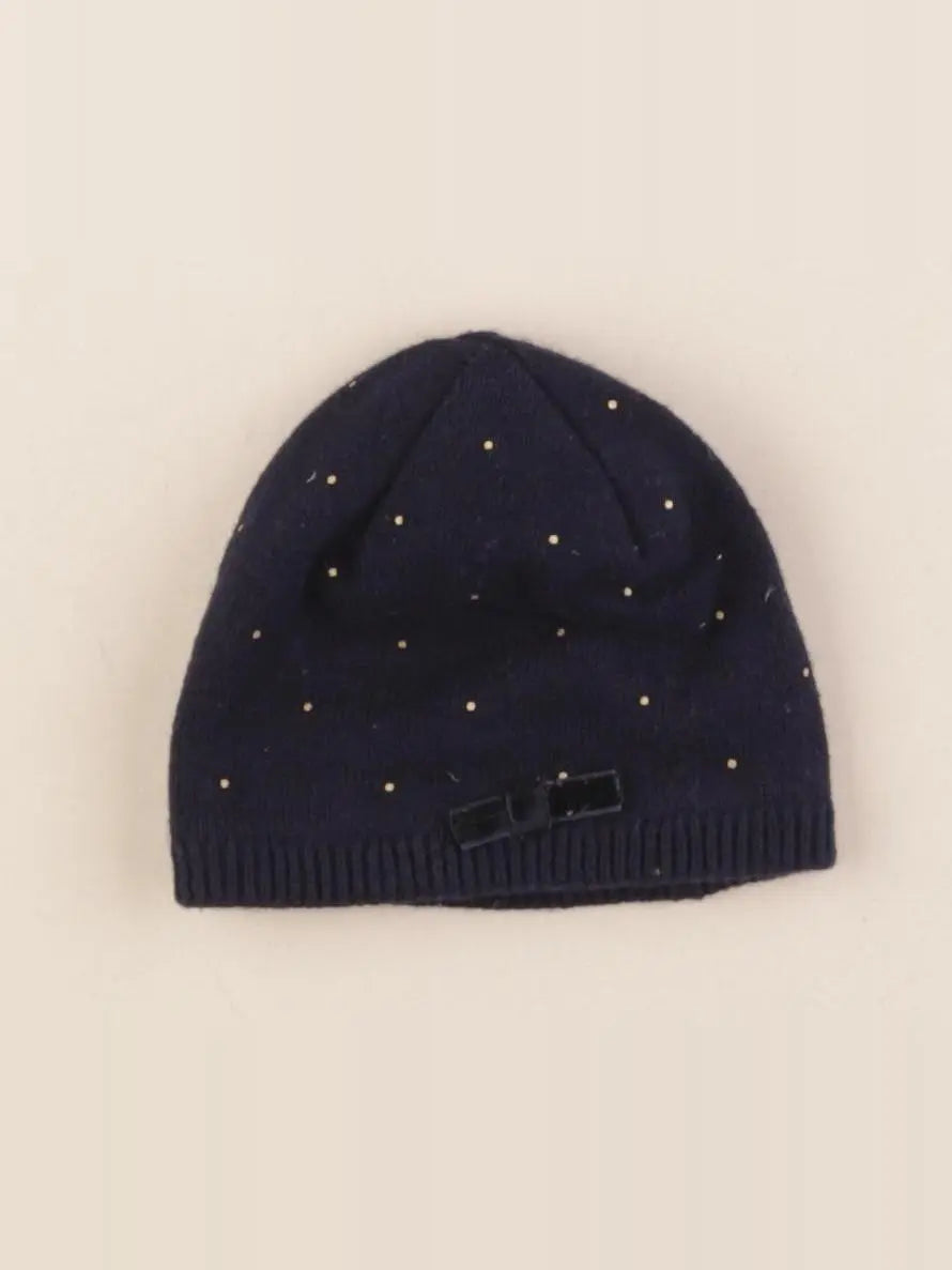 Jacadi - bonnet bleu - 6 mois