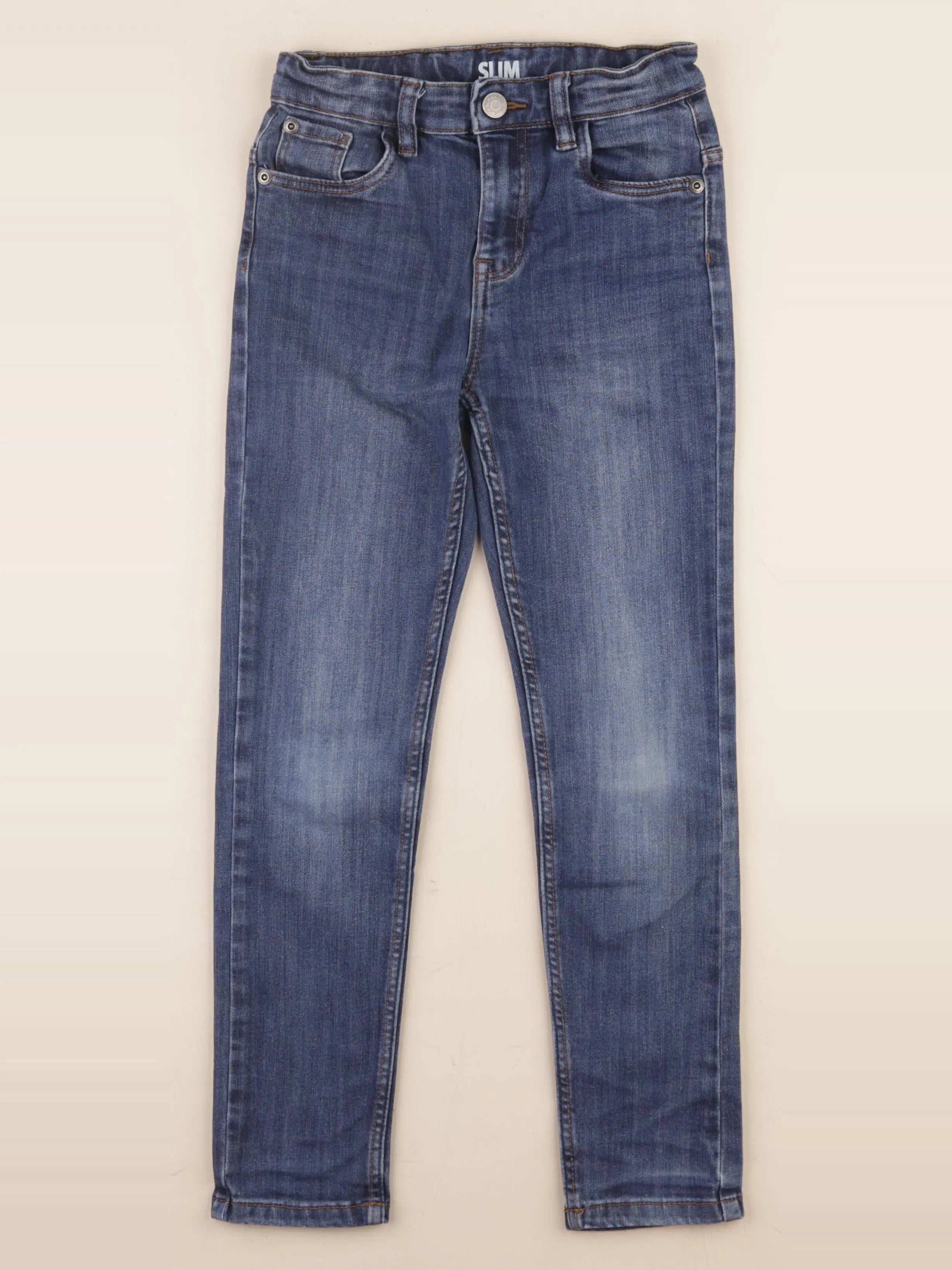 Vertbaudet - jean bleu - 8 ans