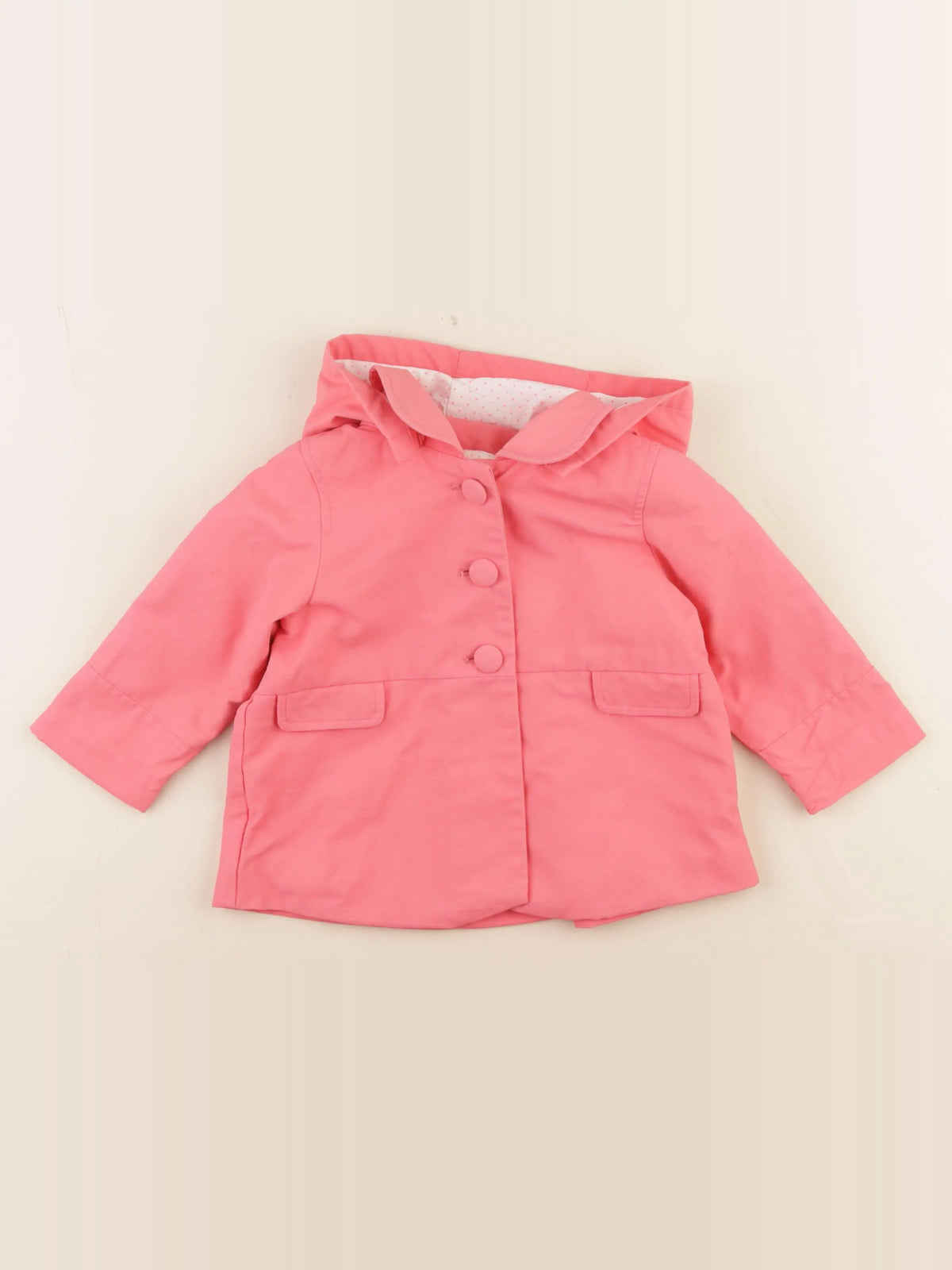 Jacadi - imperméable rose - 18 mois