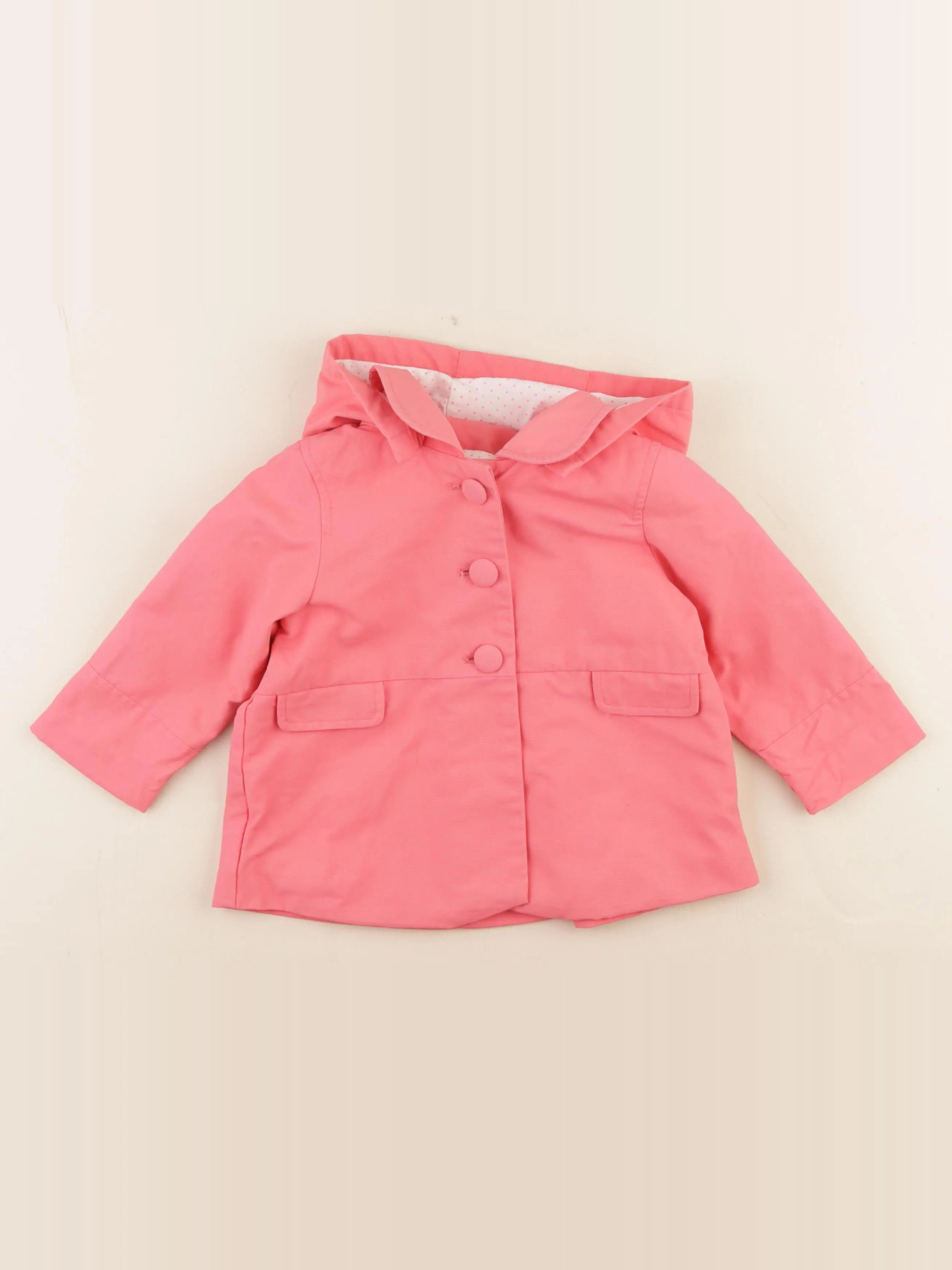 Jacadi - imperméable rose - 18 mois
