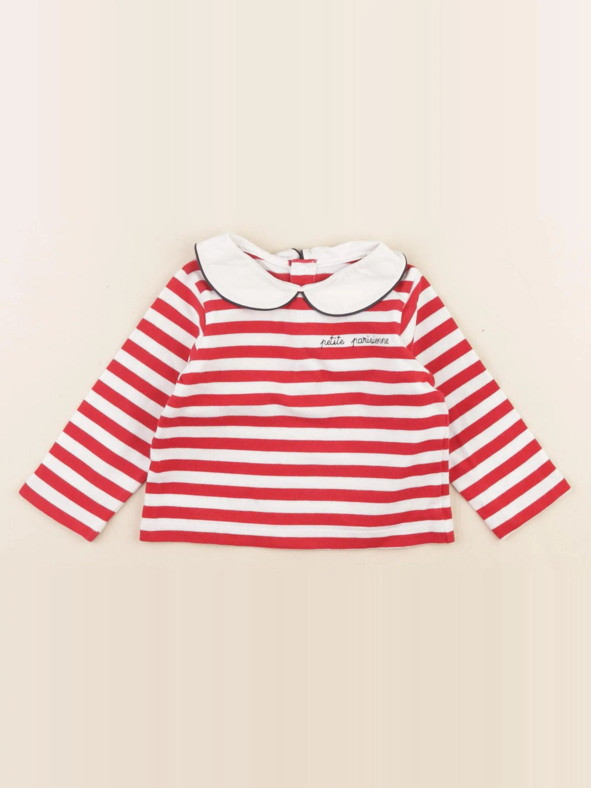 Jacadi - tee-shirt rouge - 12 mois