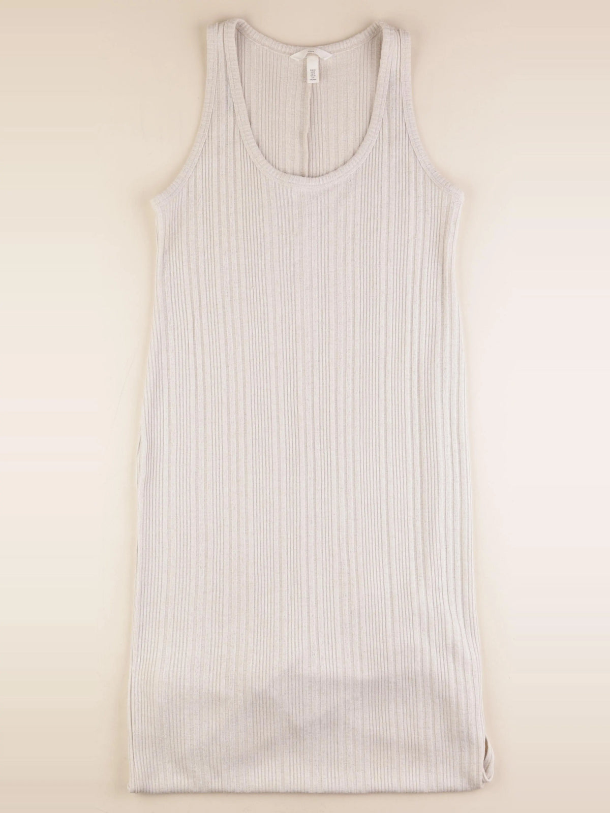H&M - robe grossesse beige - m