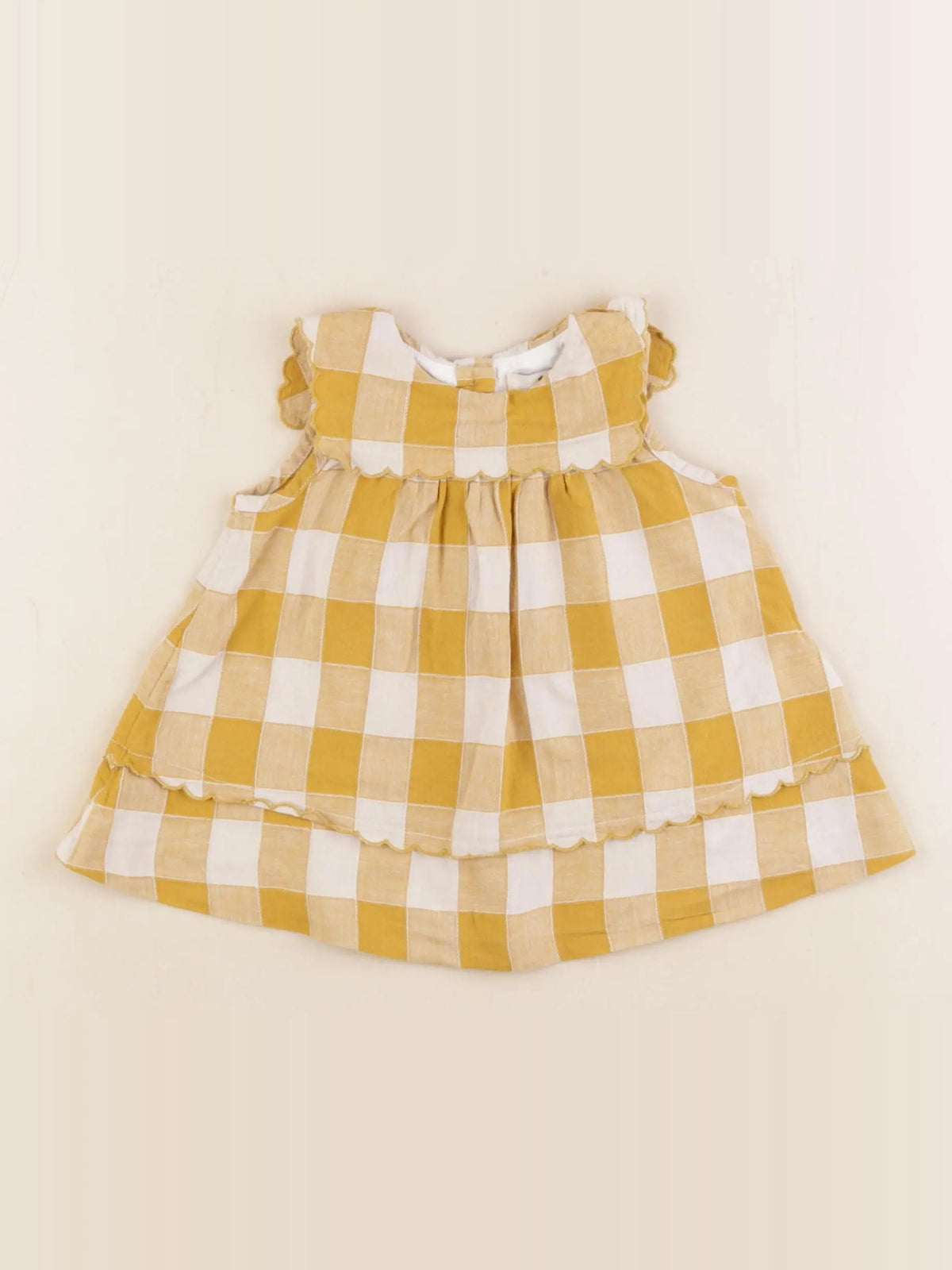 Cyrillus - robe jaune - 3 mois