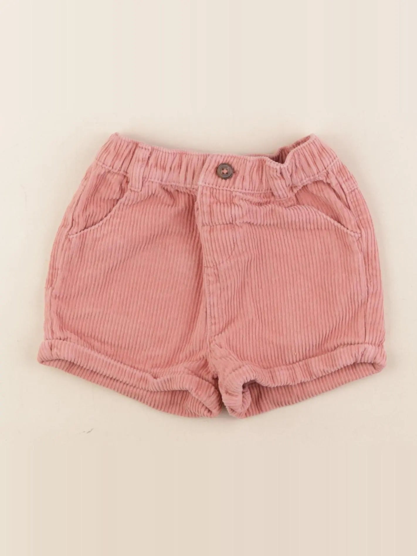 Vertbaudet - short rose - 18 mois