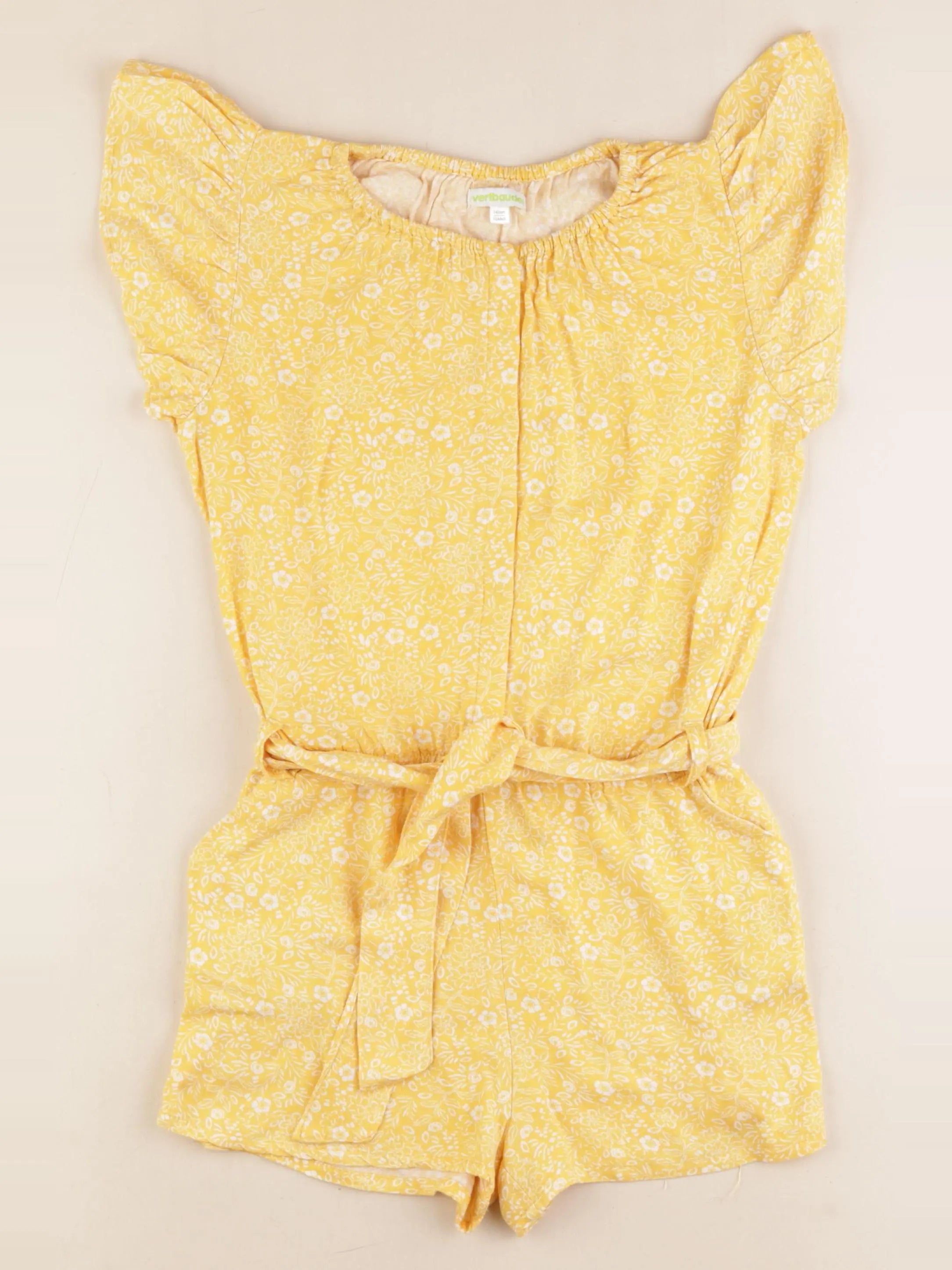 Vertbaudet - combinaison jaune - 10 ans