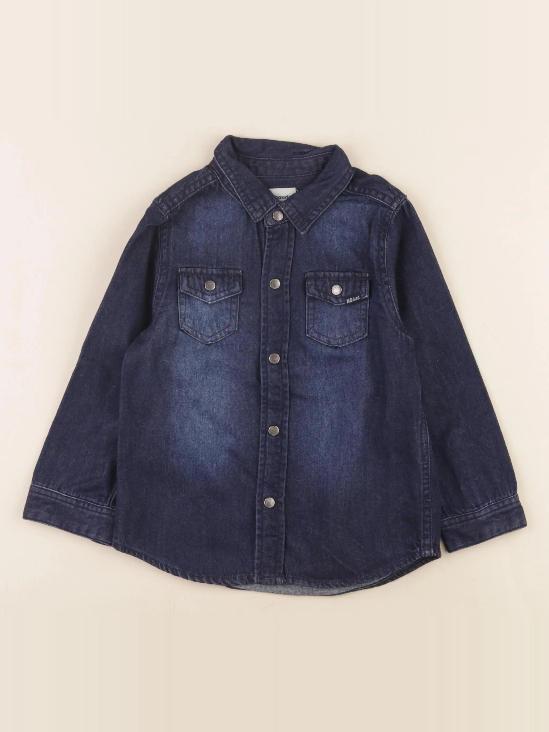 Vertbaudet - chemise bleu - 3 ans