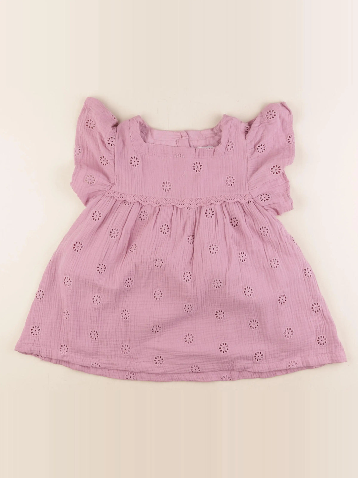 Vertbaudet - blouse violet - 12 ans