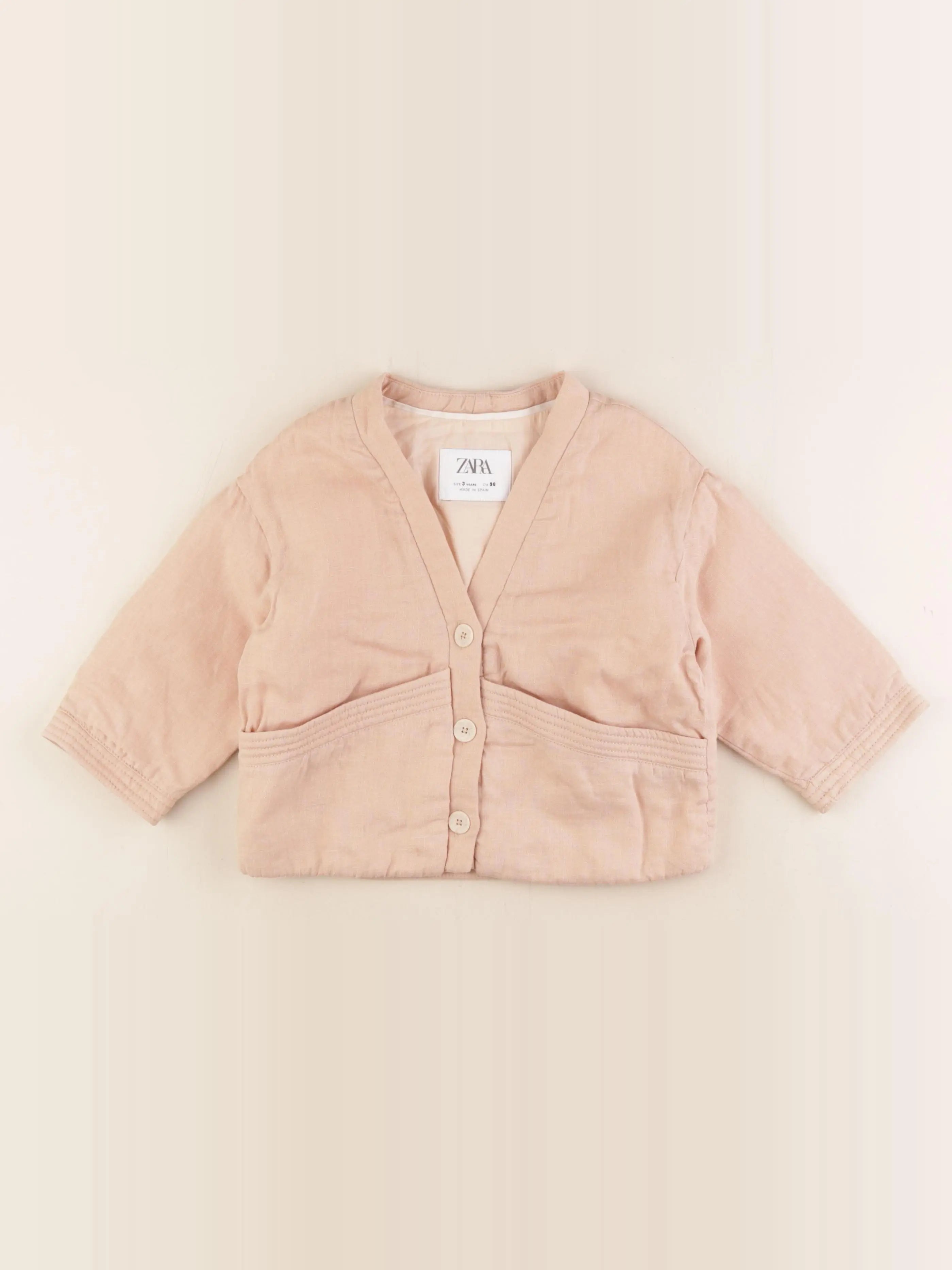 Zara - veste rose - 3 ans