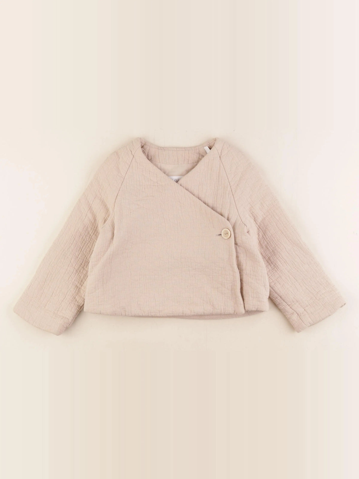 Zara - veste beige - 2/3 ans