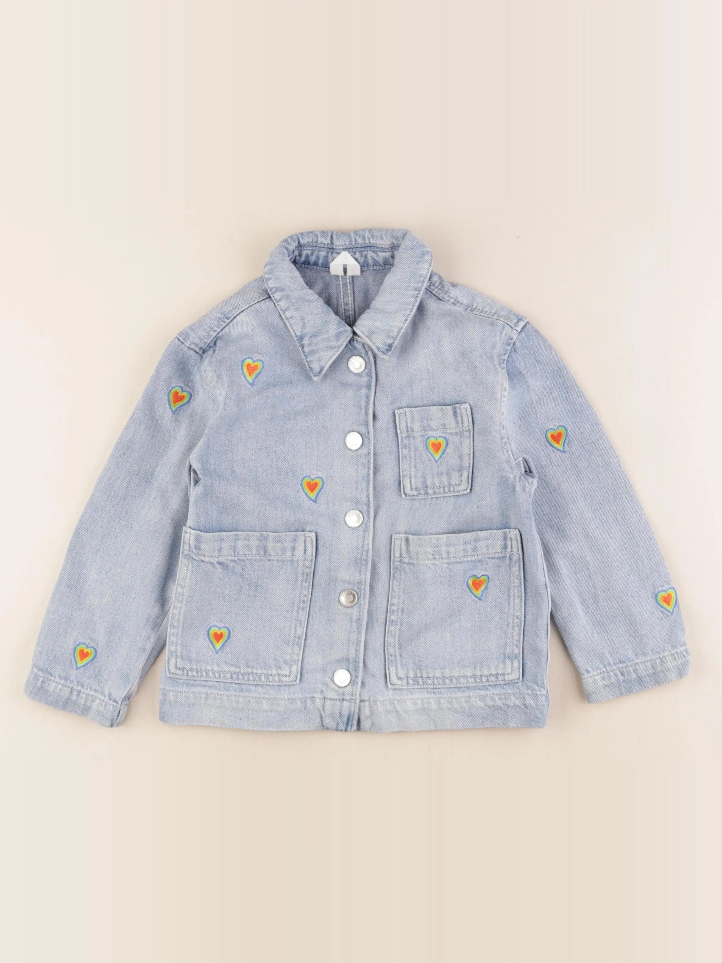 Arket - veste bleu - 2/3 ans