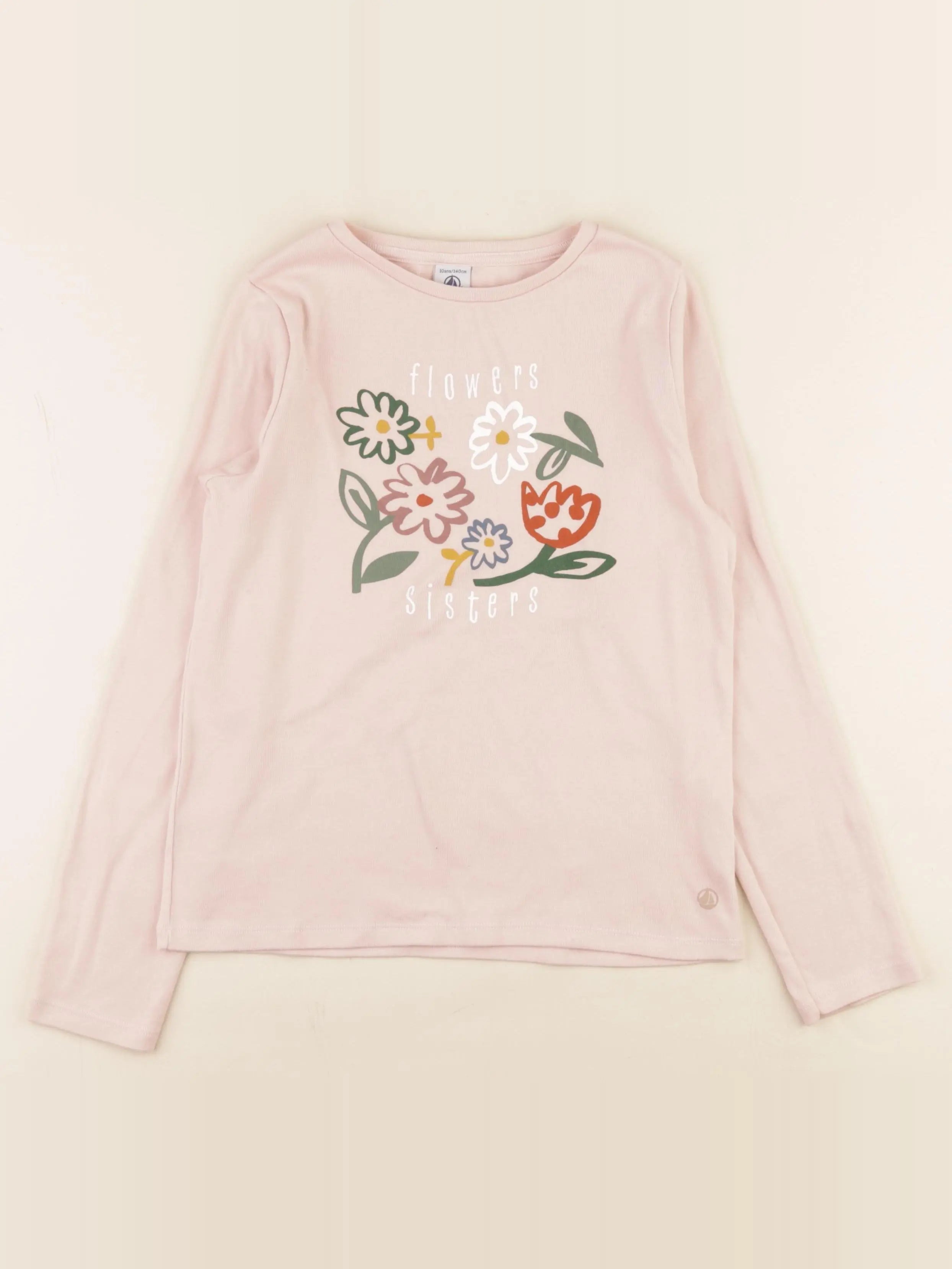 Petit Bateau - maillot de corps rose - 10 ans