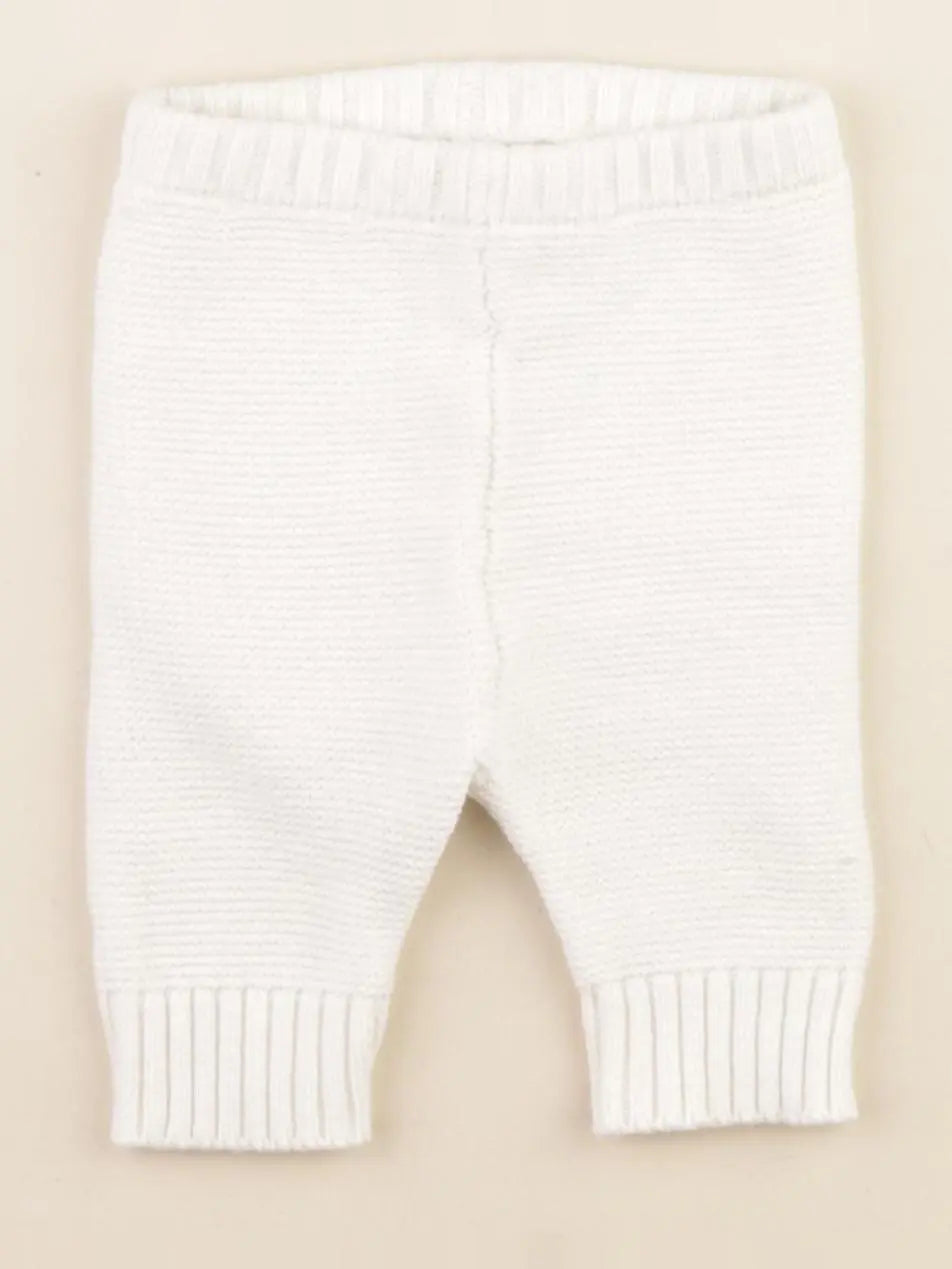 Cyrillus - legging blanc - 1 mois