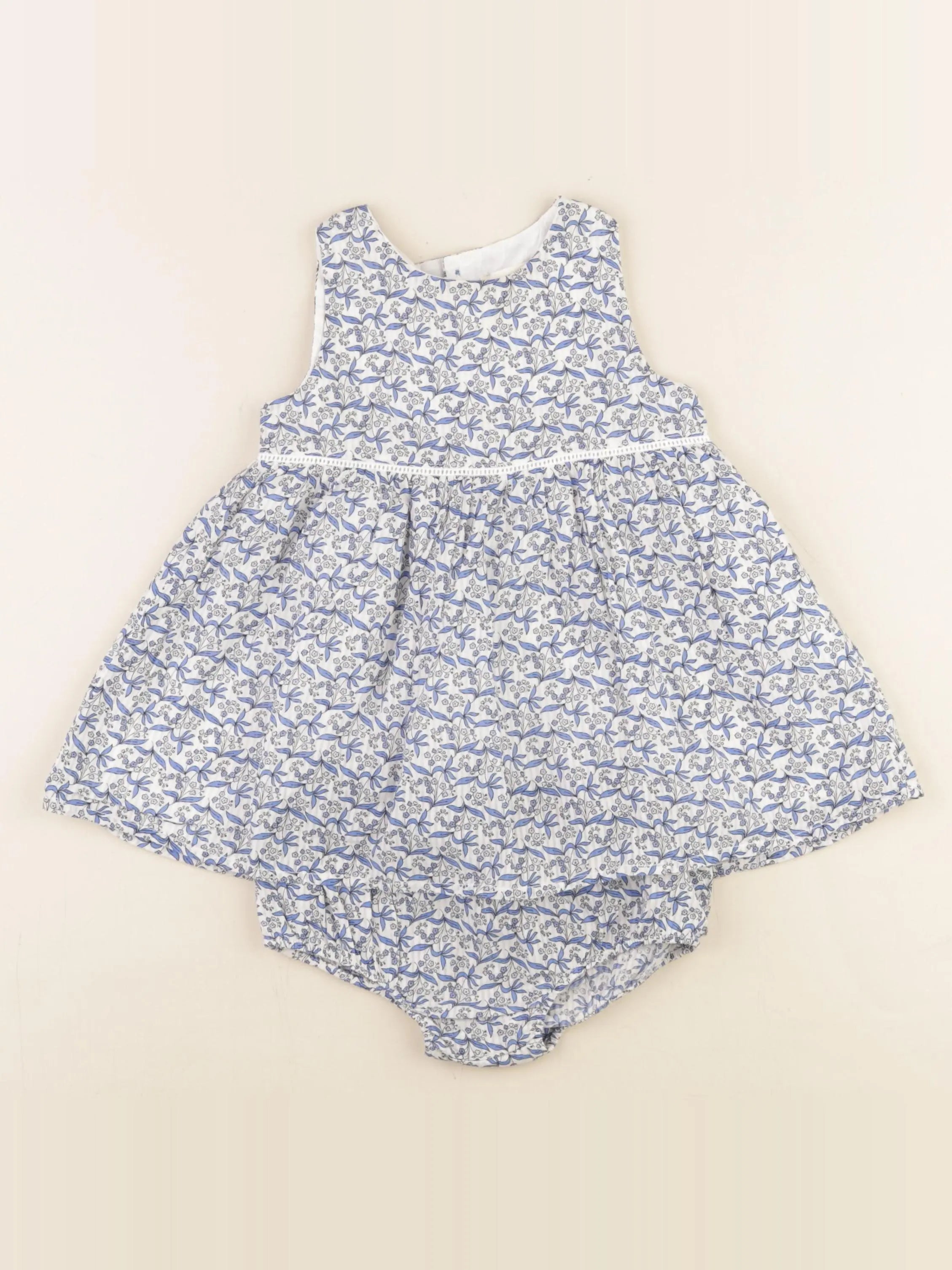 Boutchou - robe bleu - 18 mois