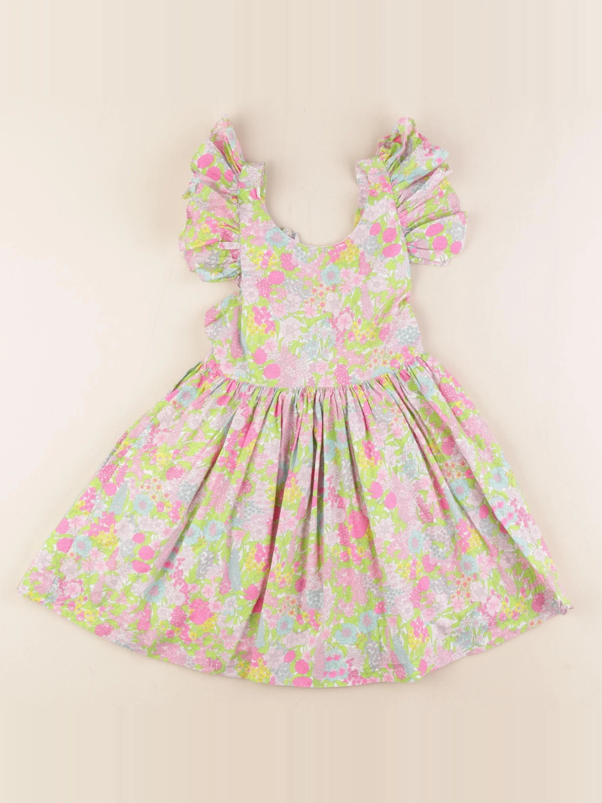 Jacadi - robe liberty multicolore - 4 ans