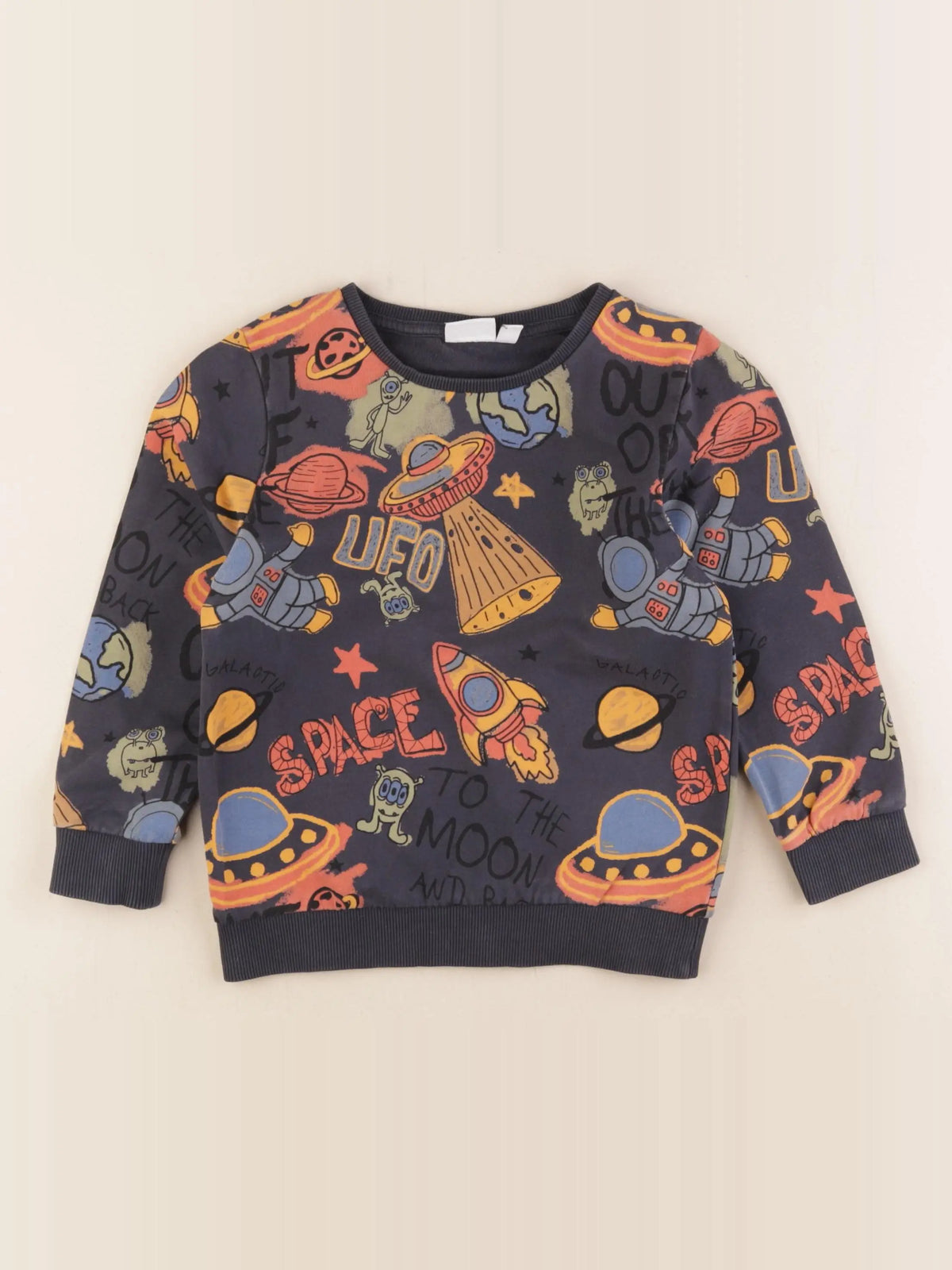 Name it - sweat gris - 4 ans