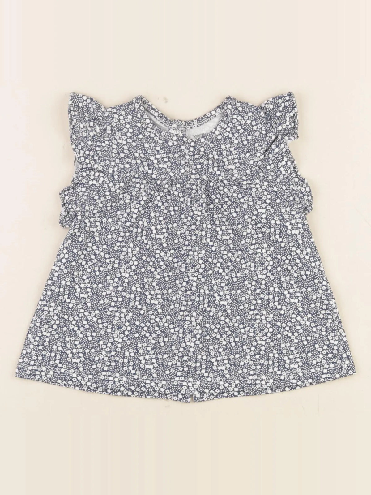 Vertbaudet - tee-shirt bleu - 18 mois