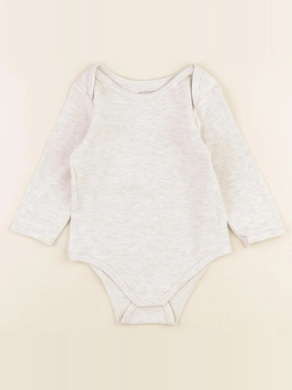 Vertbaudet - body marron - 24 mois