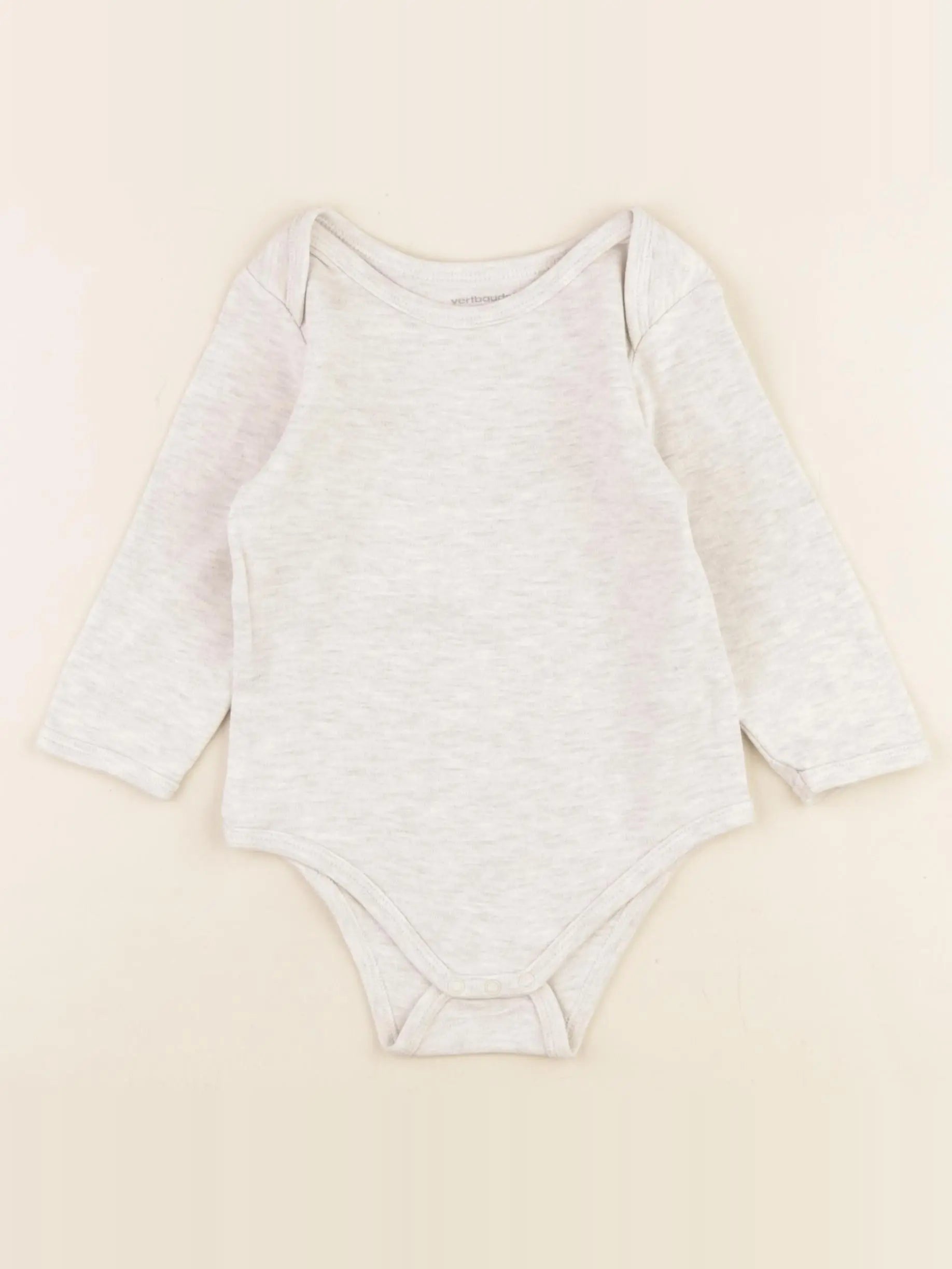 Vertbaudet - body marron - 24 mois