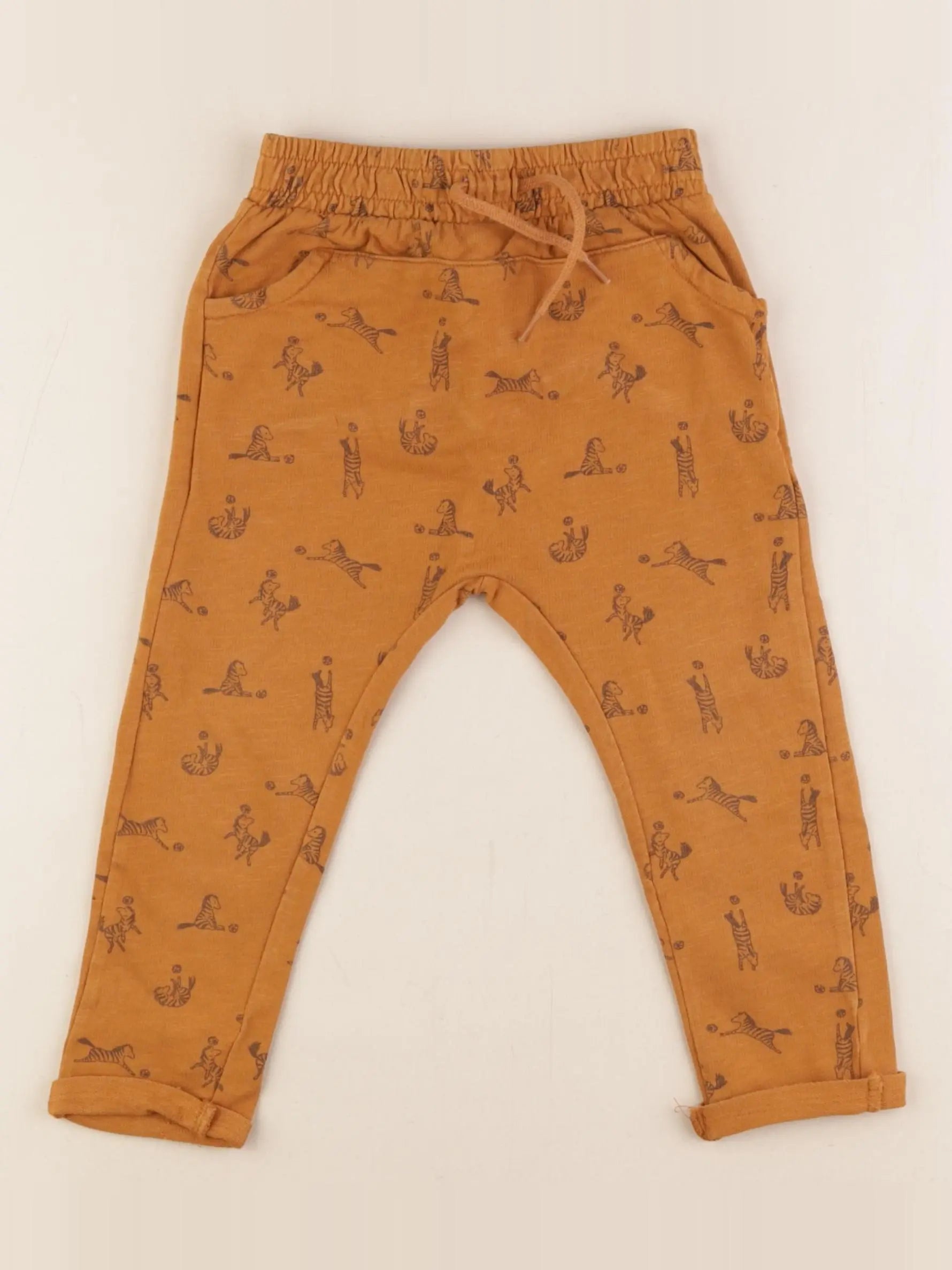 Vertbaudet - jogging marron - 24 mois