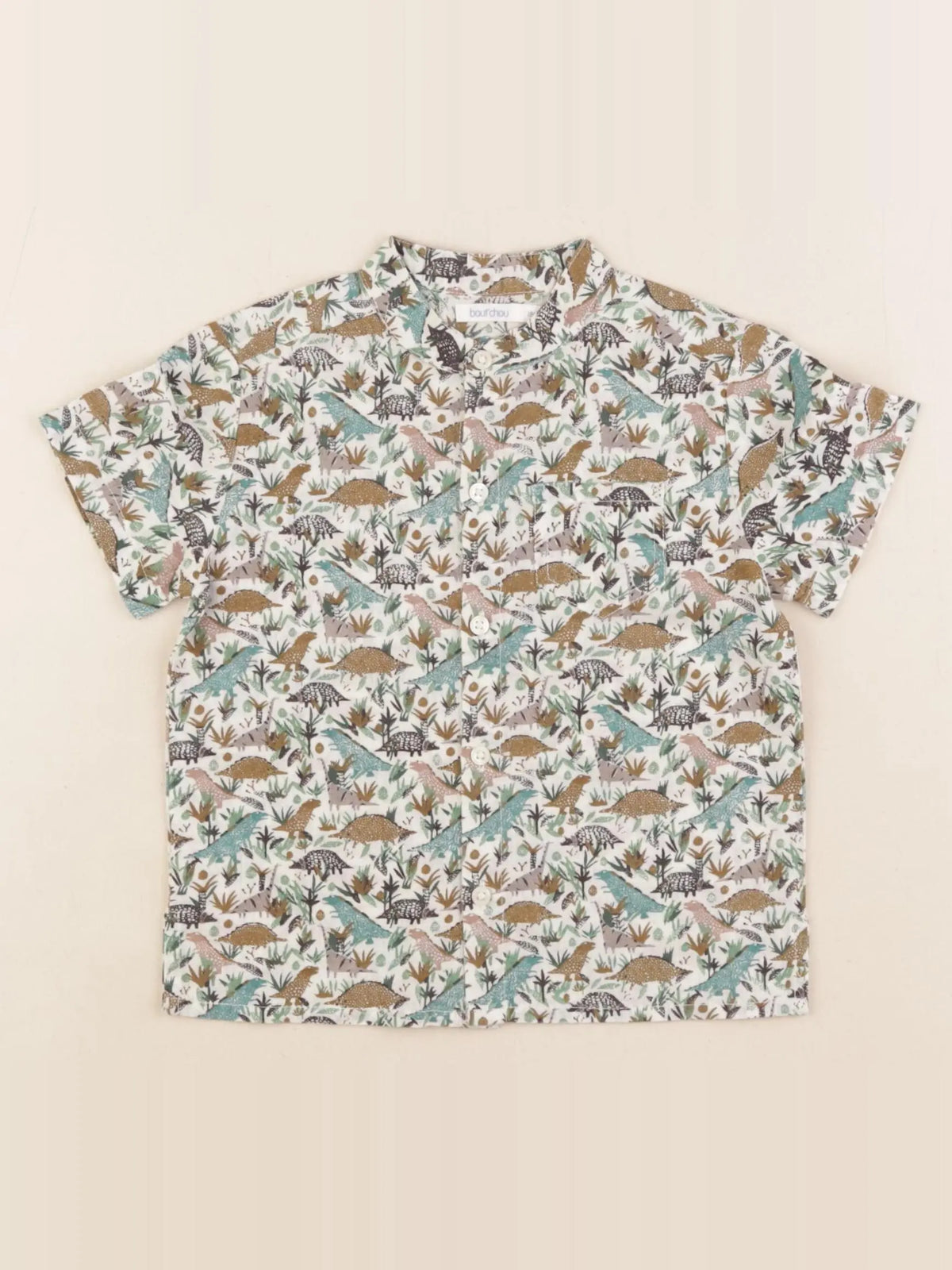 Boutchou - chemise vert - 18 mois